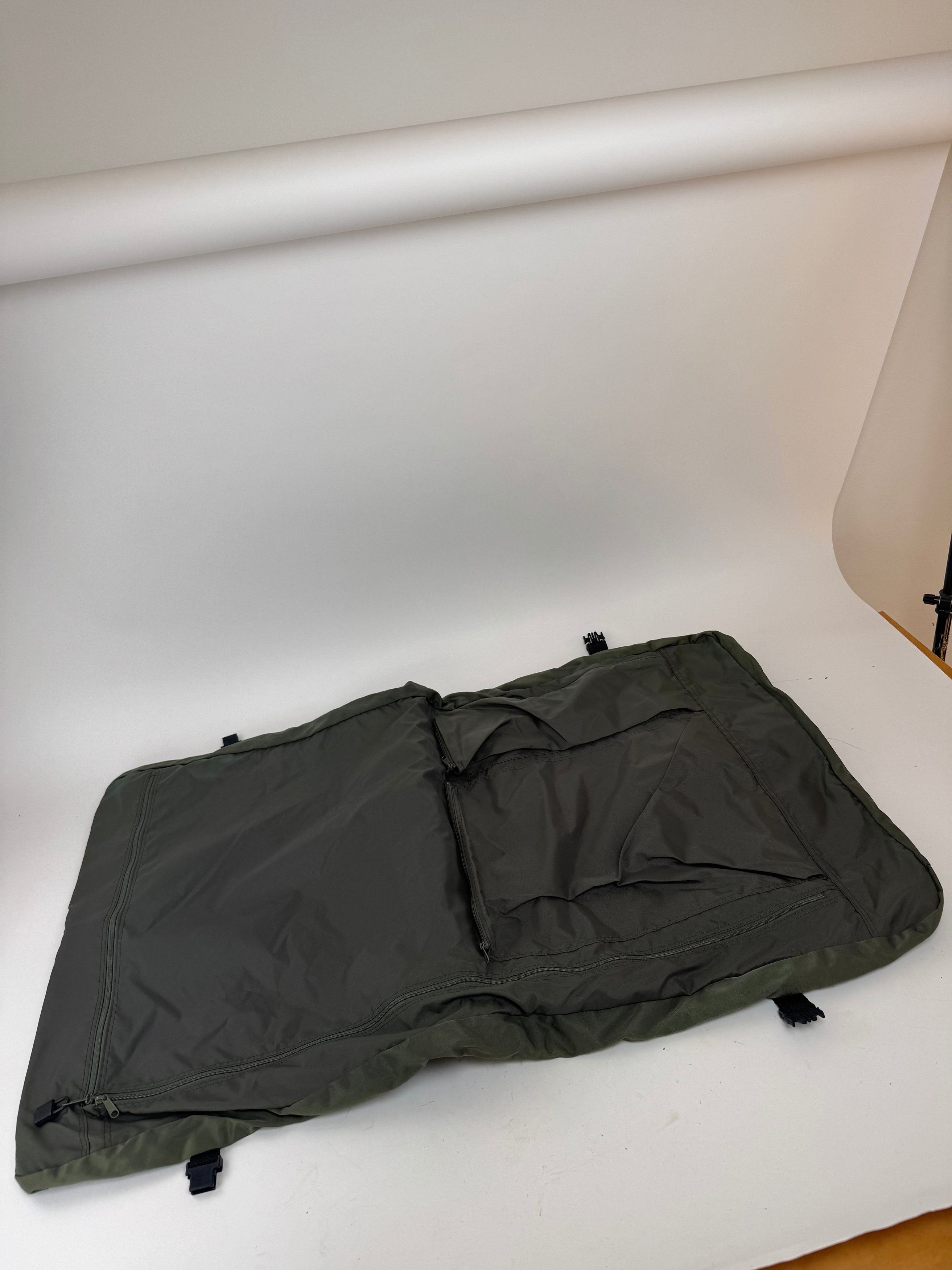 Issey Miyake Vintage Canvas Polyester Travel 2 Way Bag Grey Size ONE SIZE - 3 Thumbnail