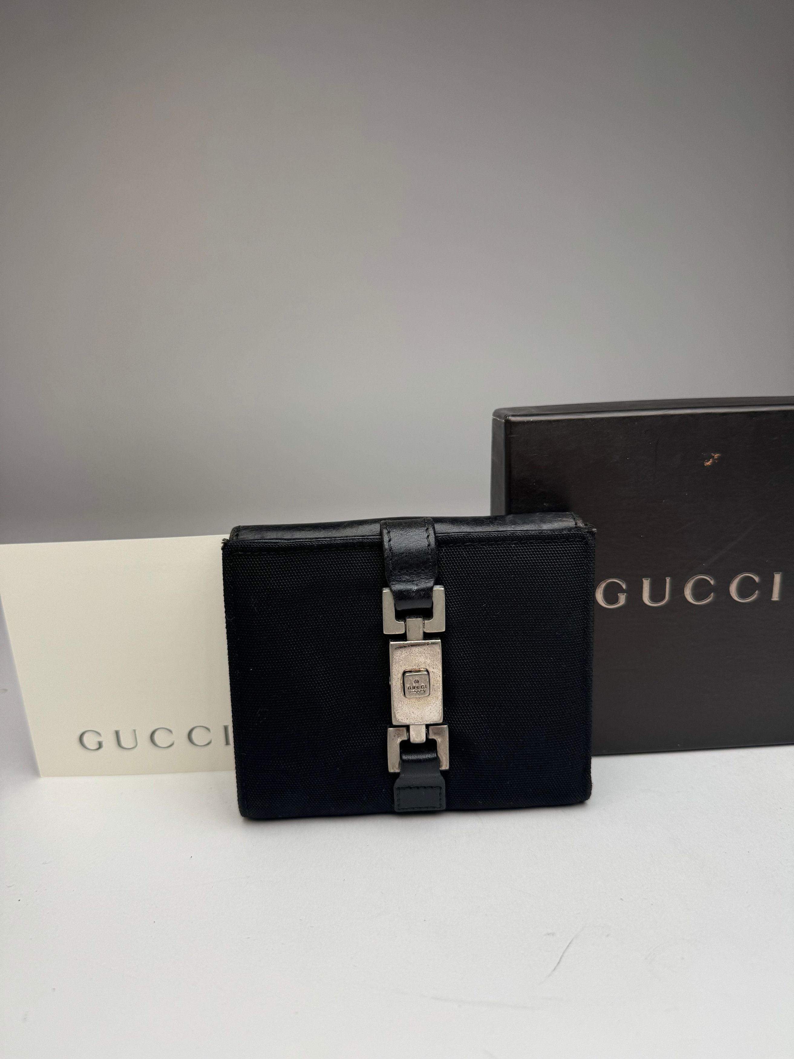 Gucci Vintage Jackie Wallet black Size ONE SIZE - 3 Thumbnail