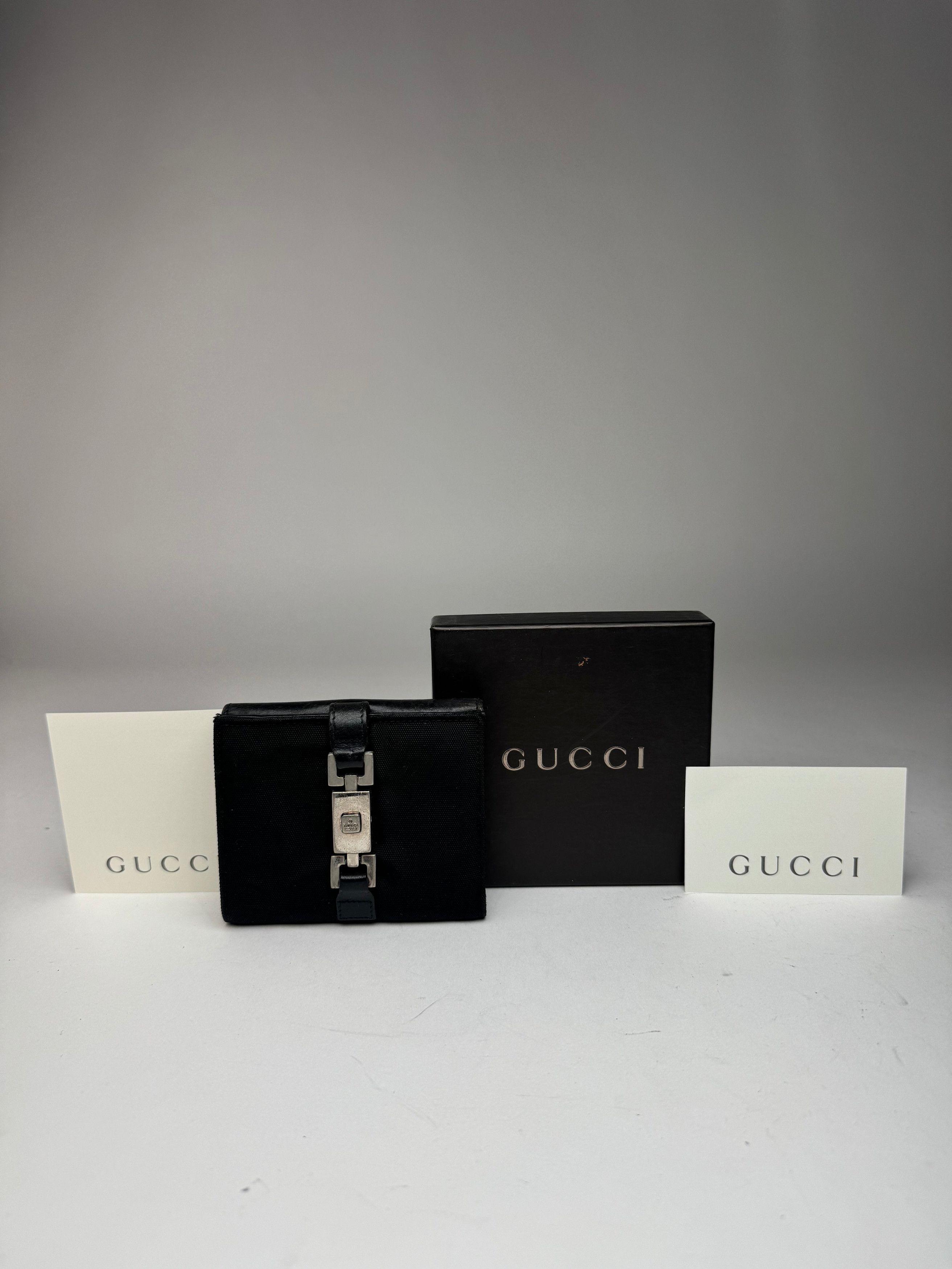 Gucci Vintage Jackie Wallet black Size ONE SIZE - 14 Thumbnail