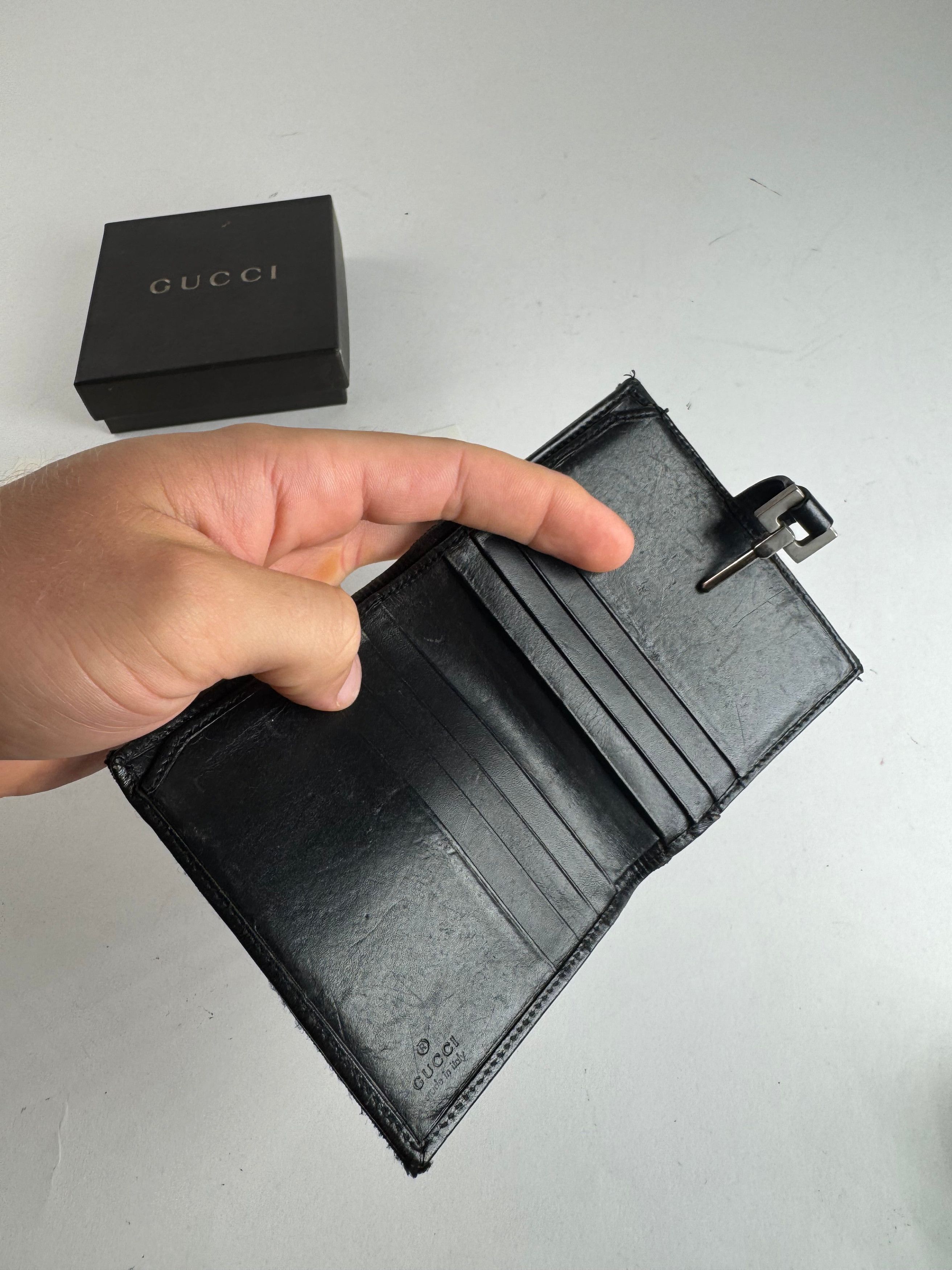 Gucci Vintage Jackie Wallet black Size ONE SIZE - 6 Thumbnail