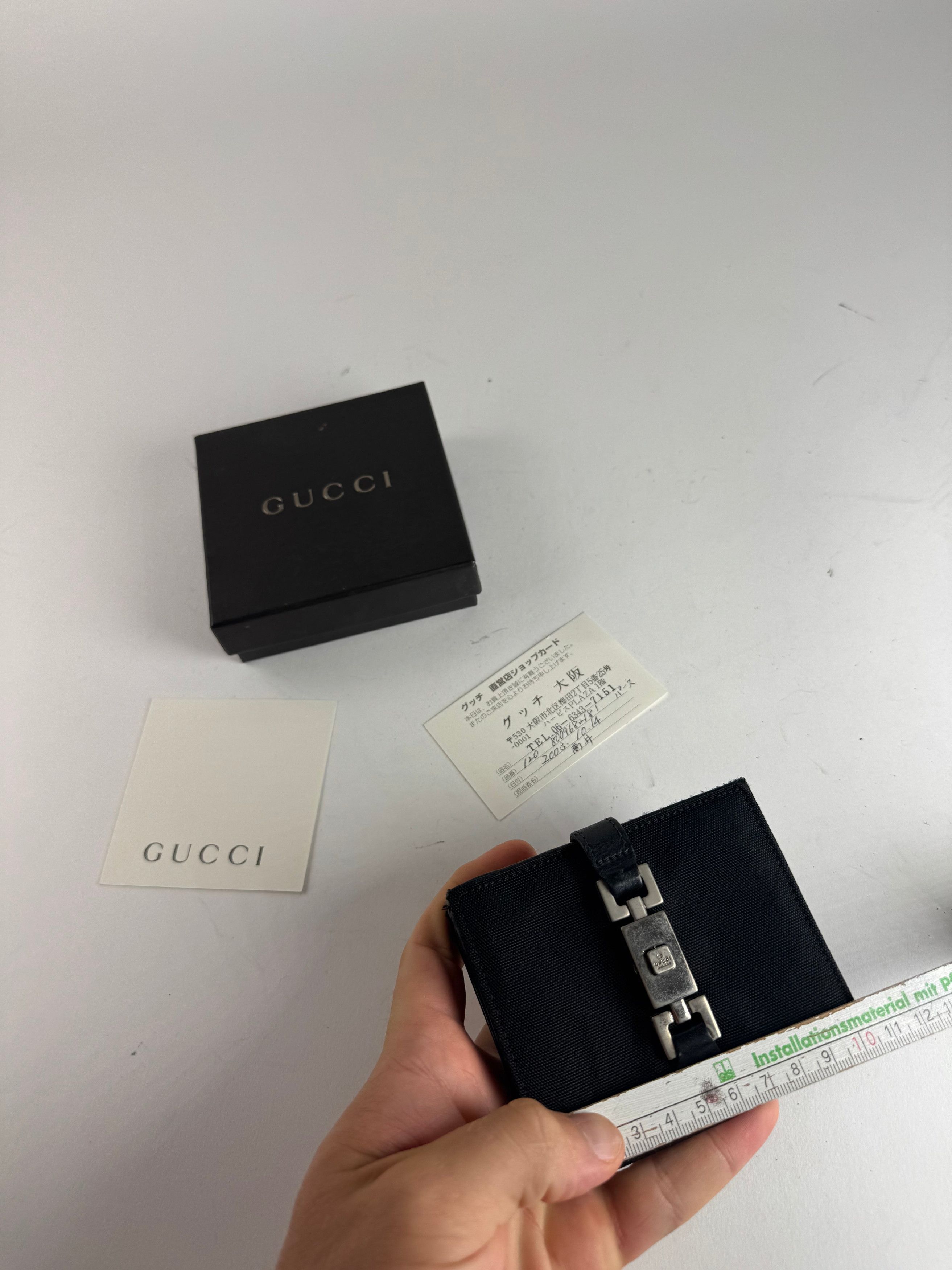 Gucci Vintage Jackie Wallet black Size ONE SIZE - 12 Thumbnail