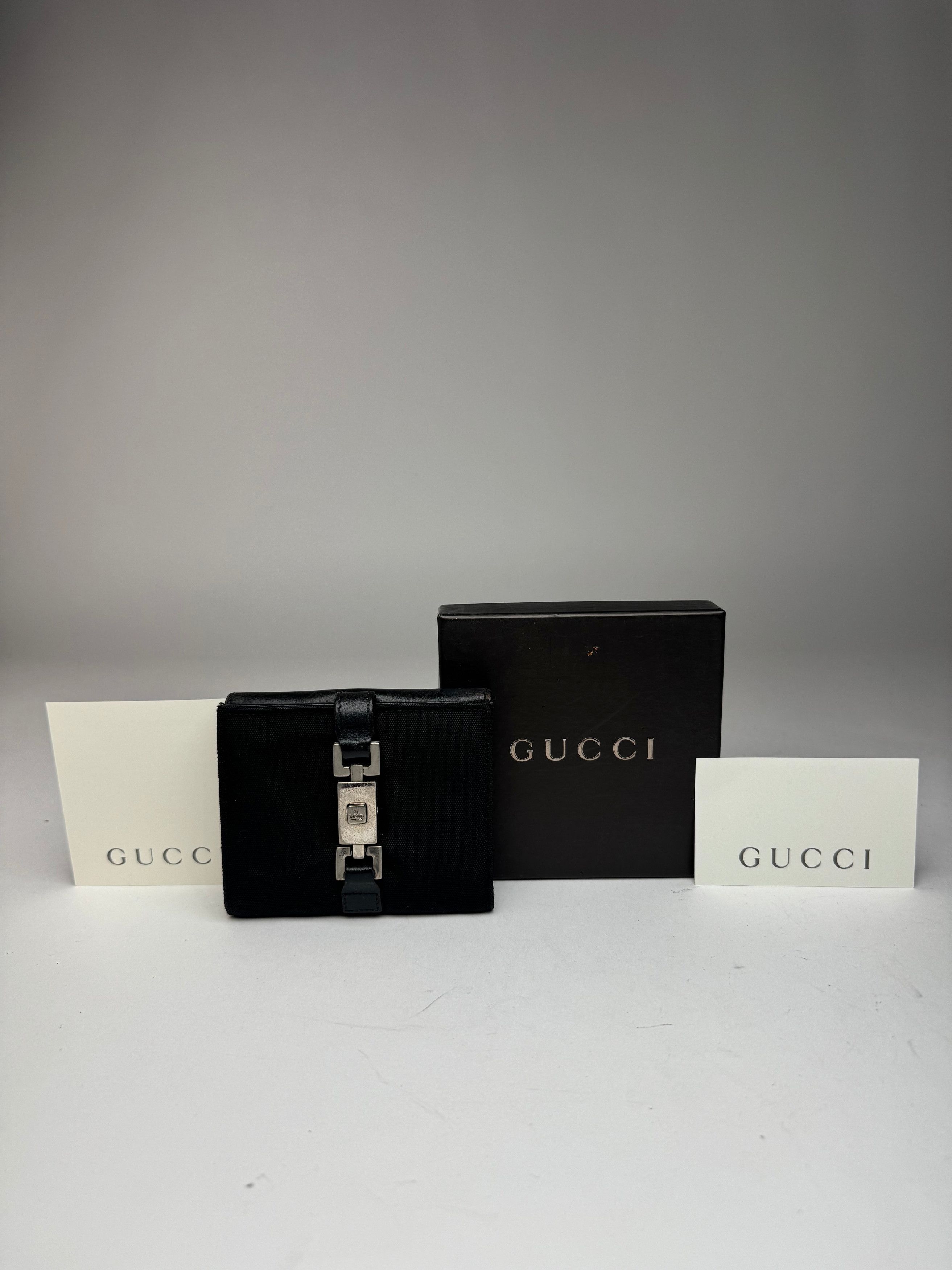 Gucci Vintage Jackie Wallet black Size ONE SIZE - 7 Thumbnail
