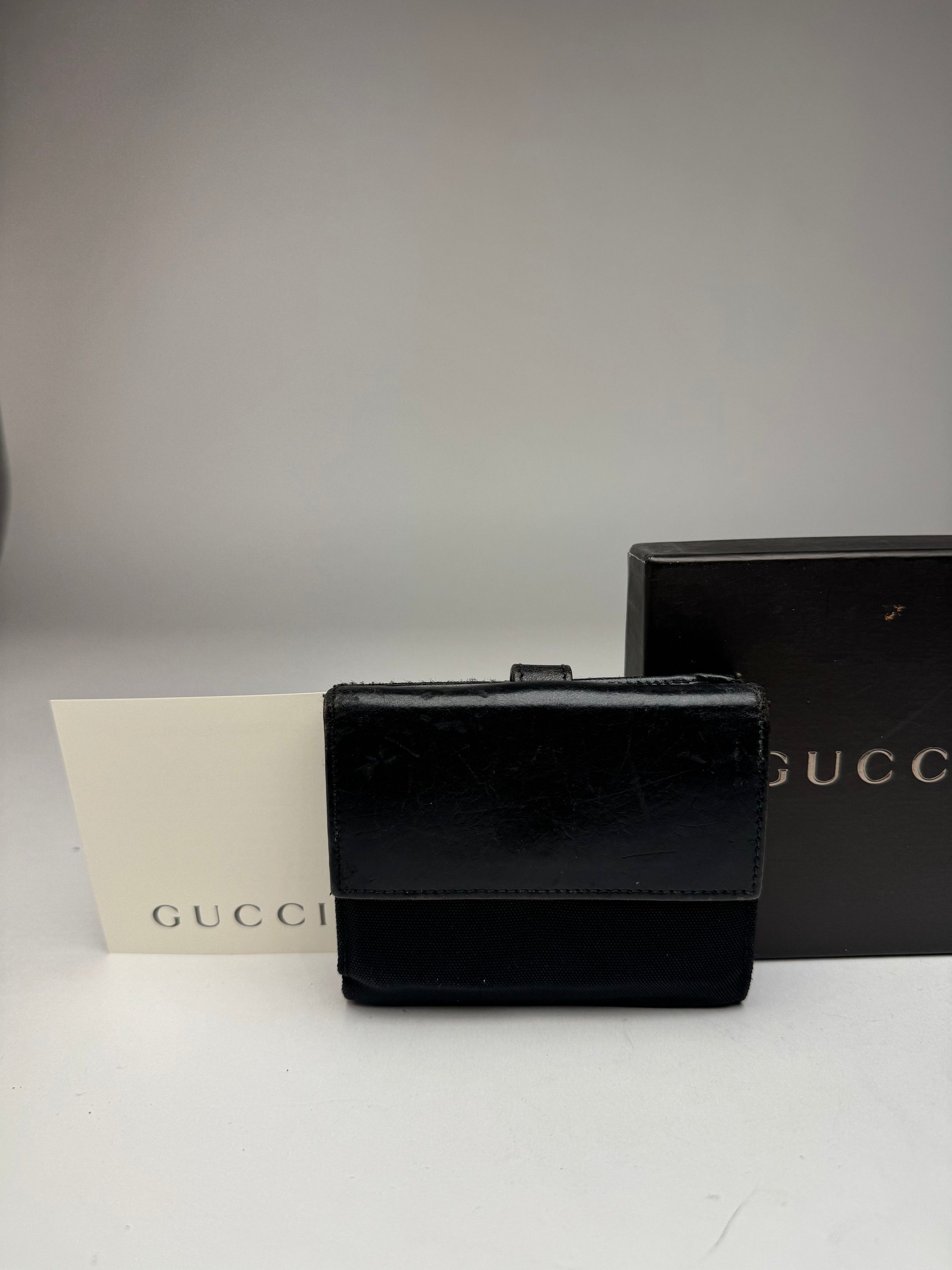 Gucci Vintage Jackie Wallet black Size ONE SIZE - 4 Thumbnail
