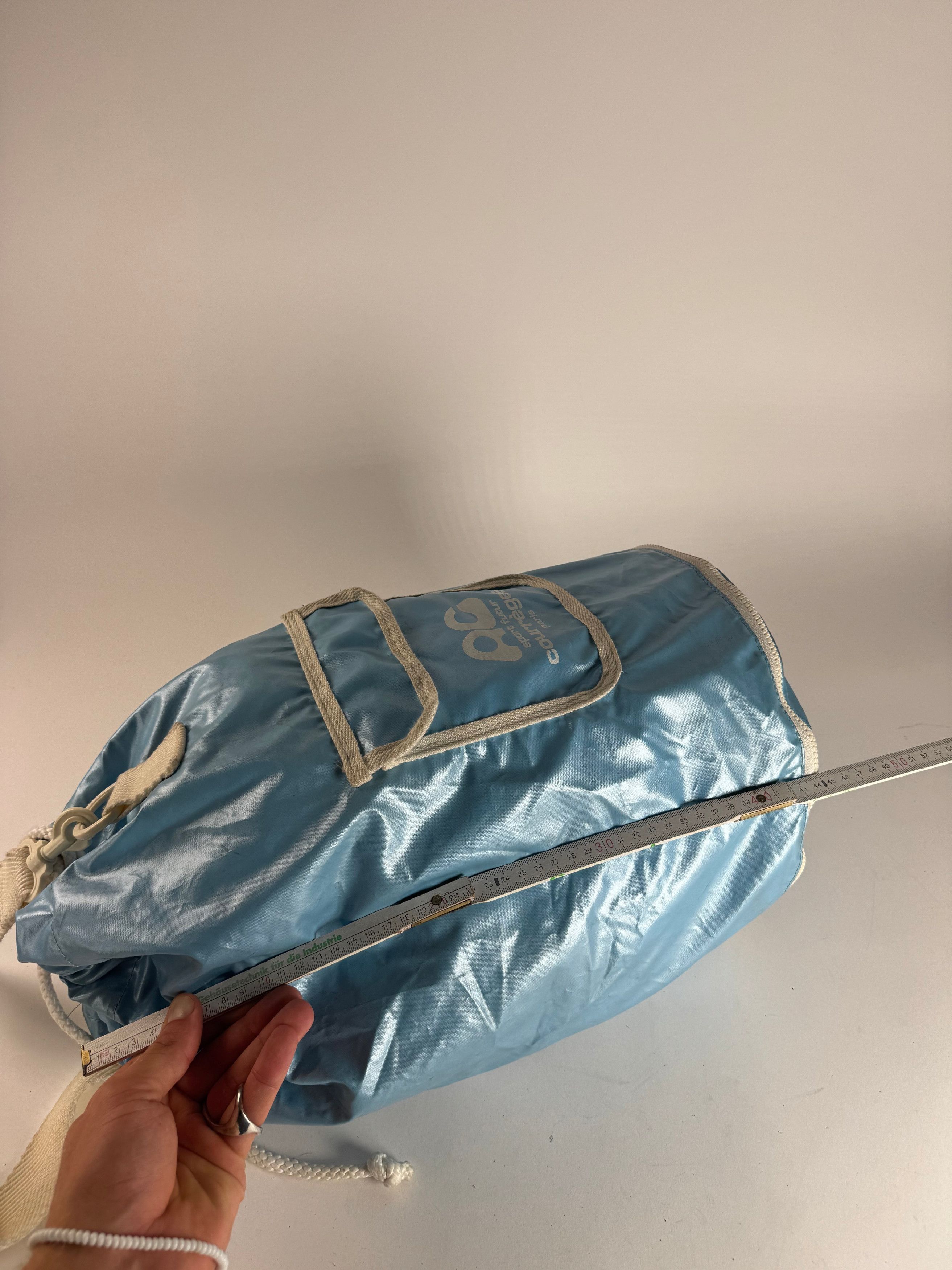 Courreges Vintage Paris Ice Blue Bucket bag Size ONE SIZE - 11 Thumbnail