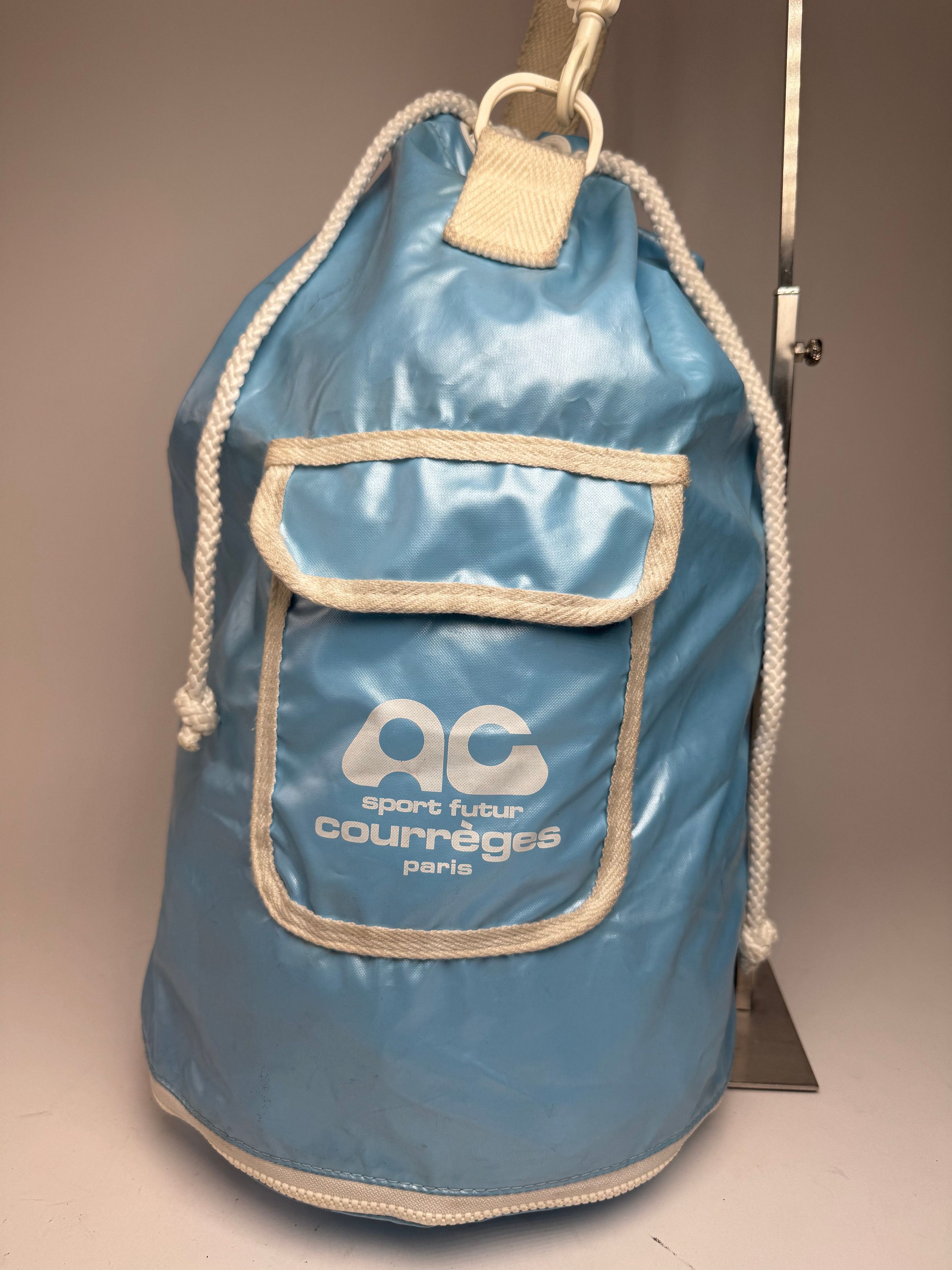 Courreges Vintage Paris Ice Blue Bucket bag Size ONE SIZE - 8 Thumbnail