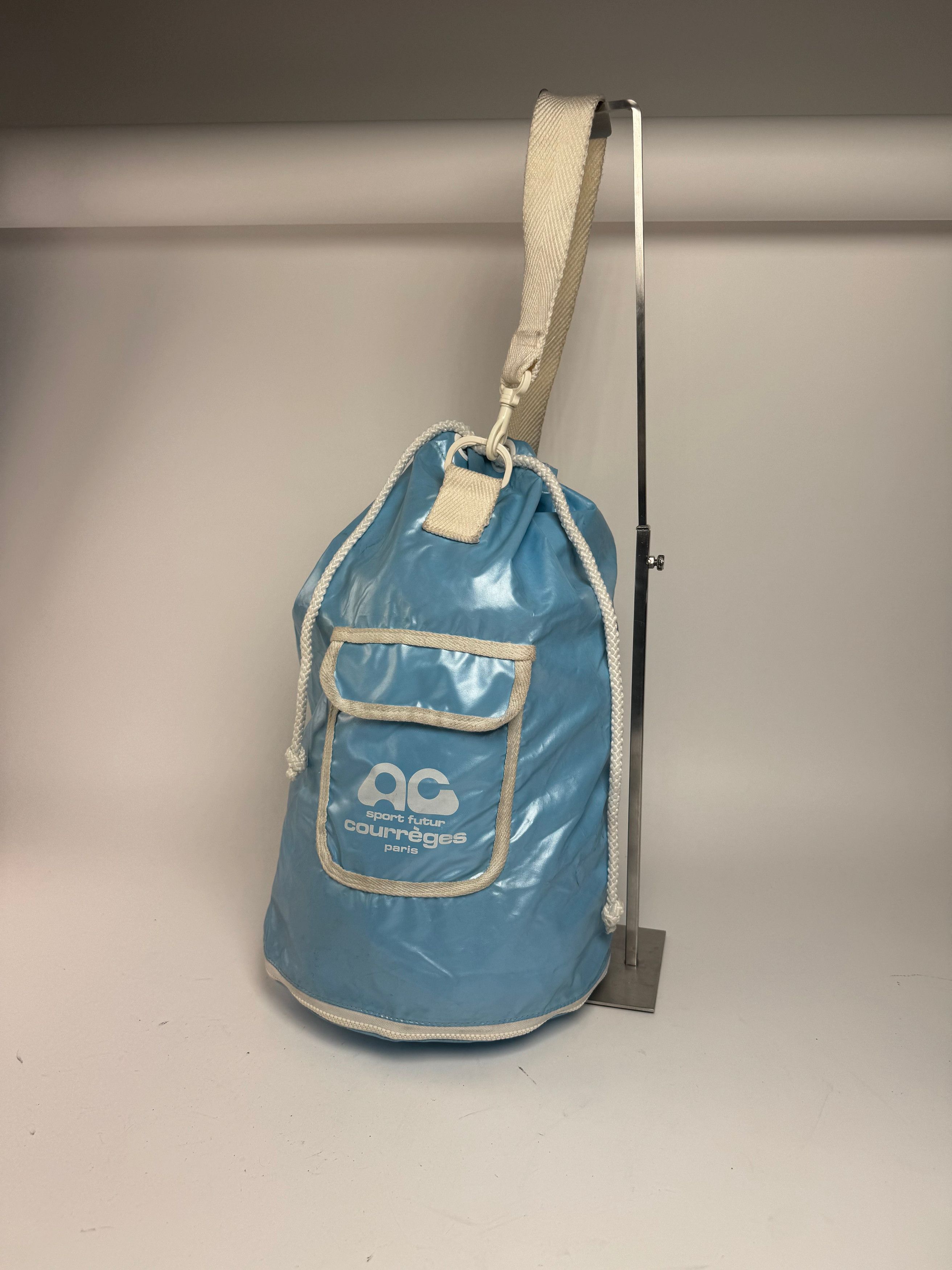 Courreges Vintage Paris Ice Blue Bucket bag Size ONE SIZE - 7 Thumbnail