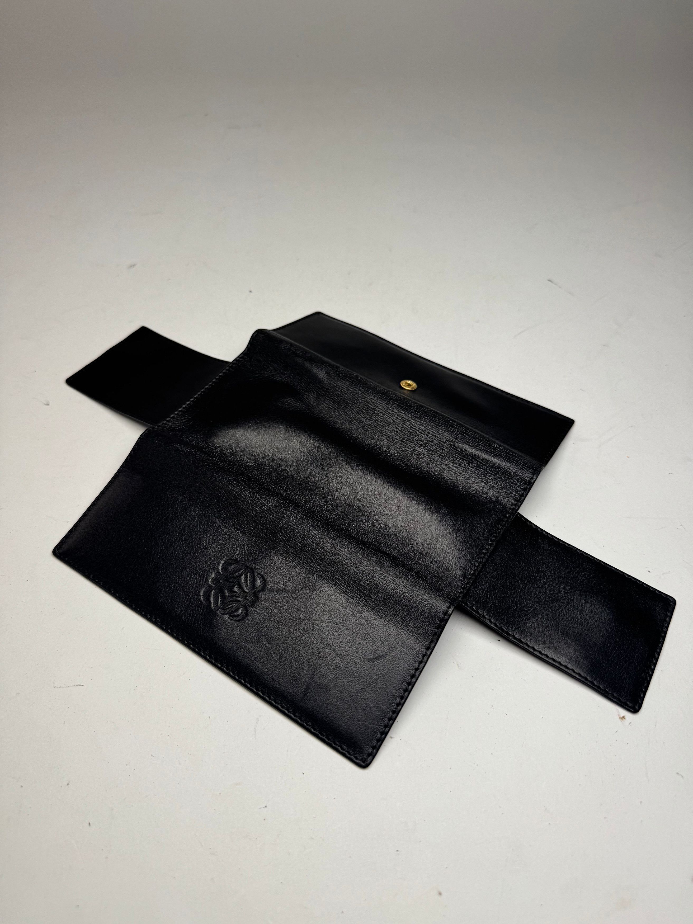 Loewe Vintage Madrid Leather Wallet black Size ONE SIZE - 5 Thumbnail