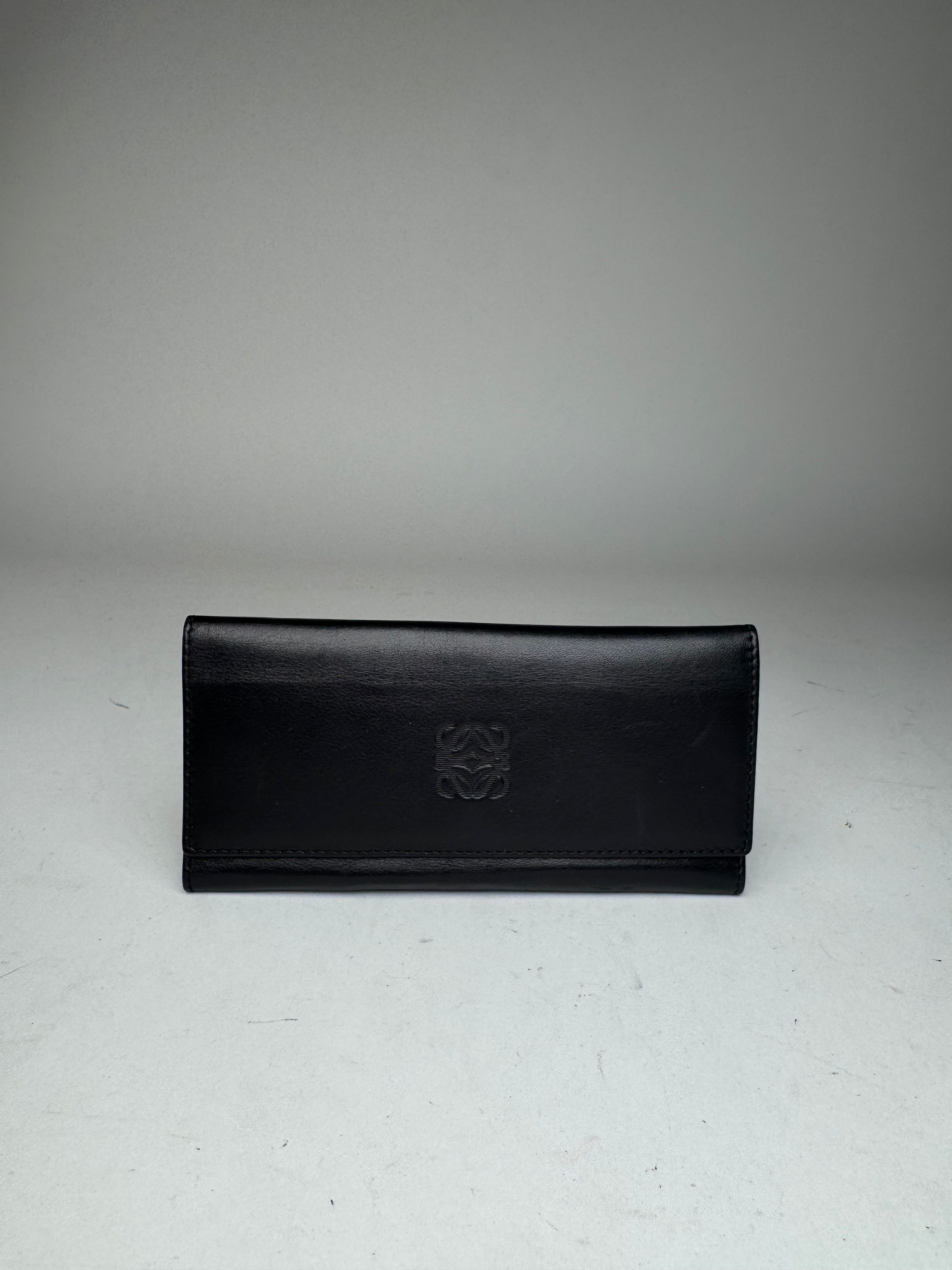 Loewe Vintage Madrid Leather Wallet black Size ONE SIZE - 9 Thumbnail