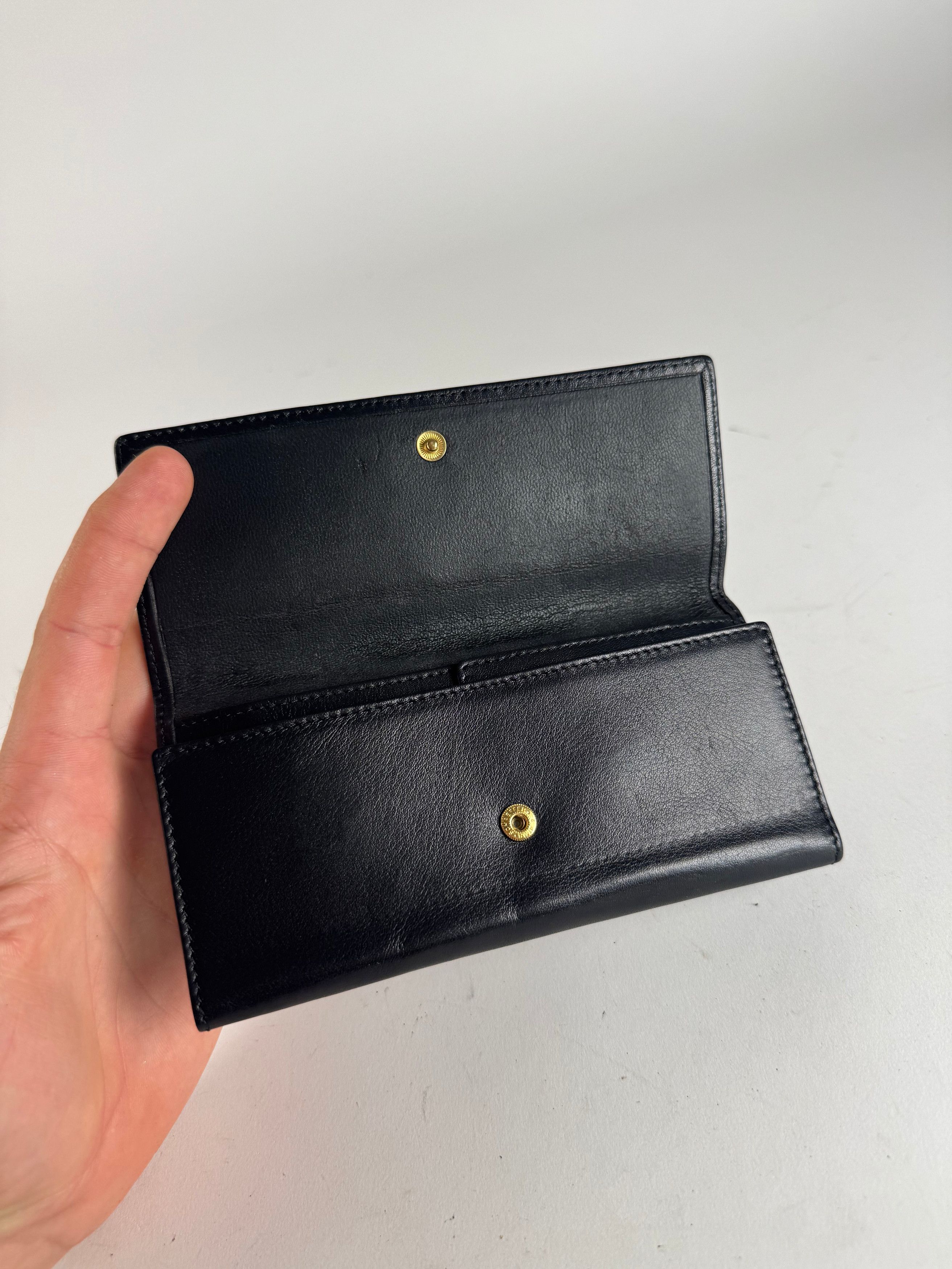 Loewe Vintage Madrid Leather Wallet black Size ONE SIZE - 3 Thumbnail