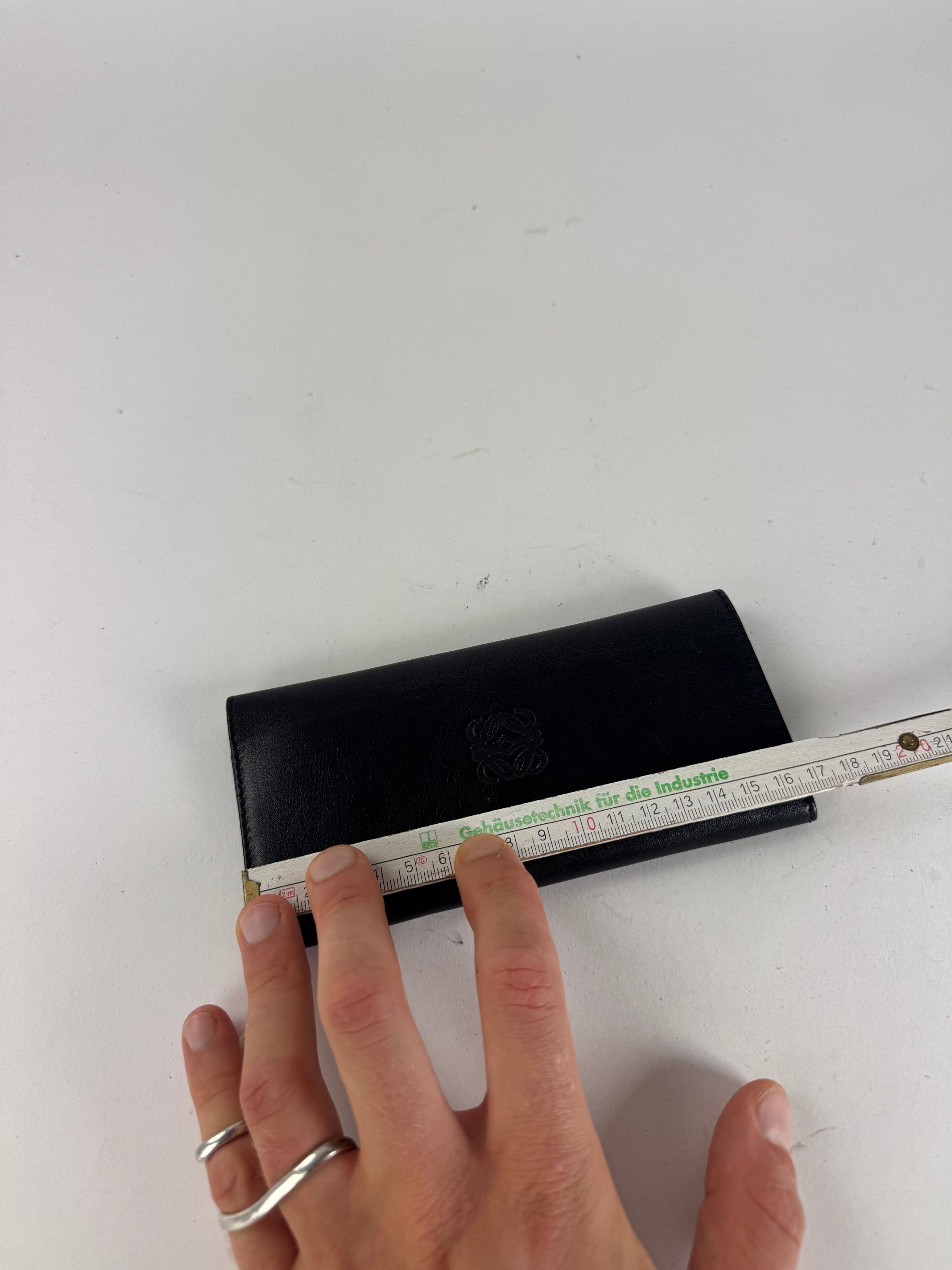 Loewe Vintage Madrid Leather Wallet black Size ONE SIZE - 6 Thumbnail