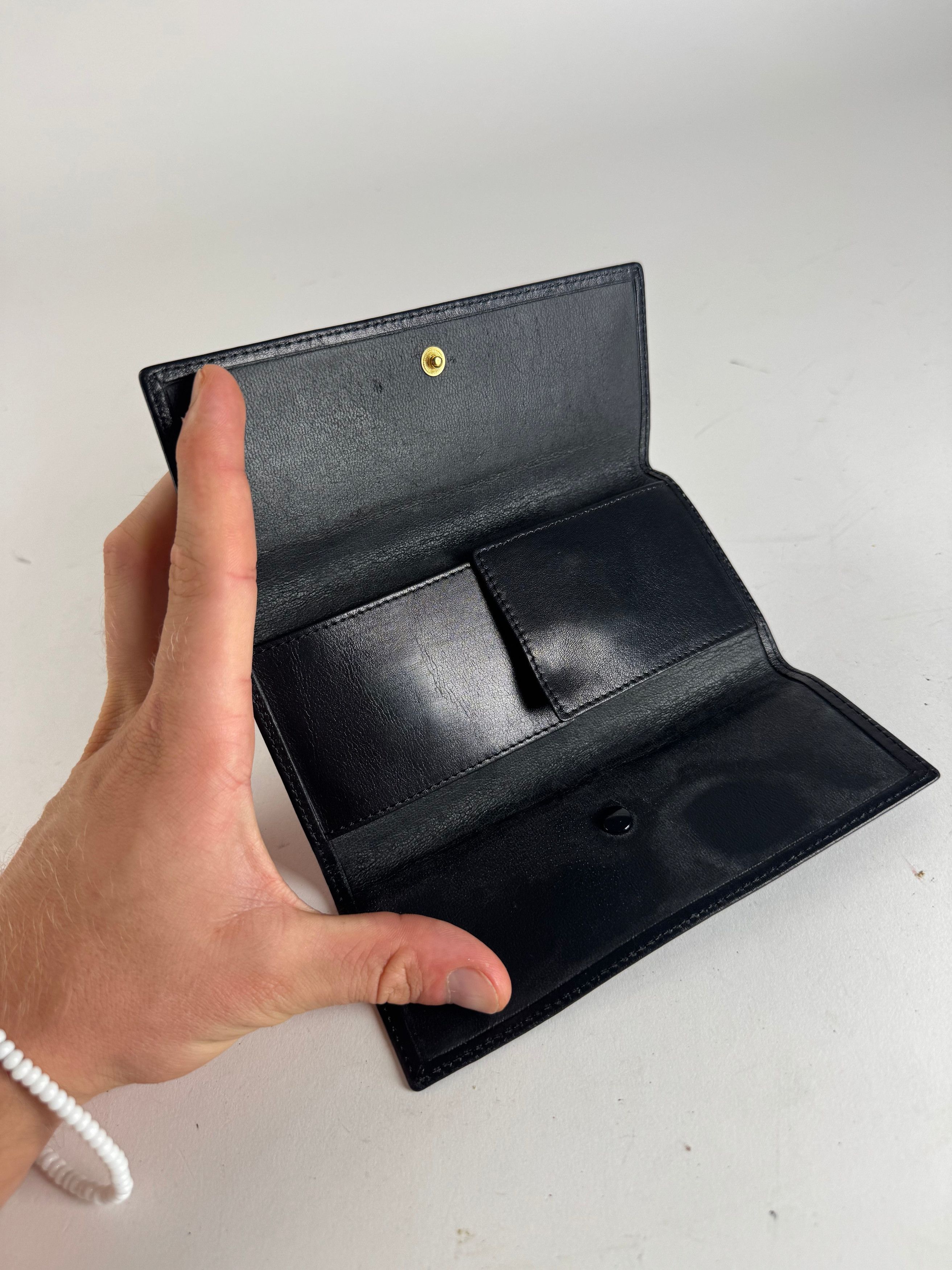 Loewe Vintage Madrid Leather Wallet black Size ONE SIZE - 4 Thumbnail