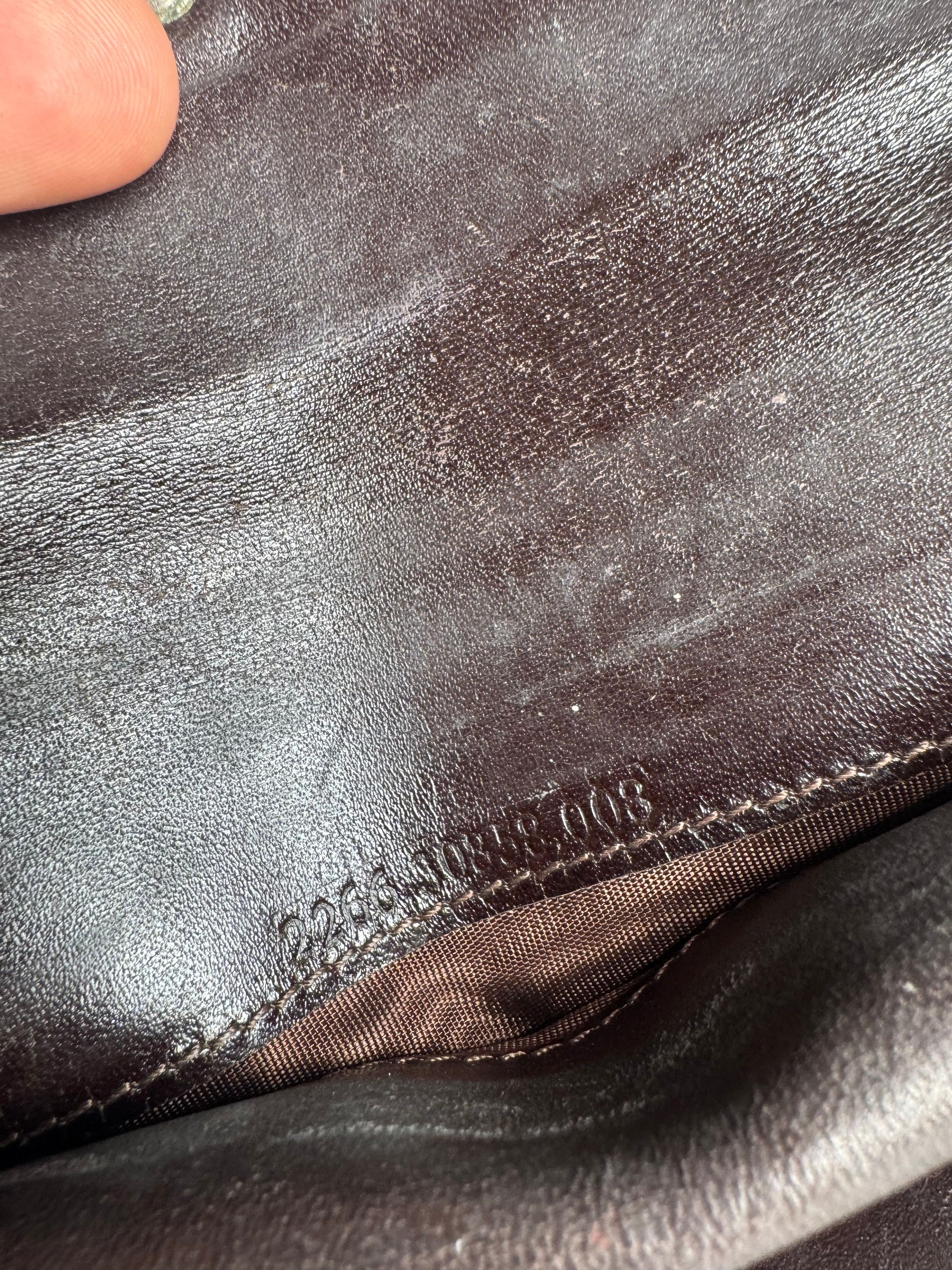 Fendi Vintage FF Monogram Leather Wallet Brown Size ONE SIZE - 12 Thumbnail
