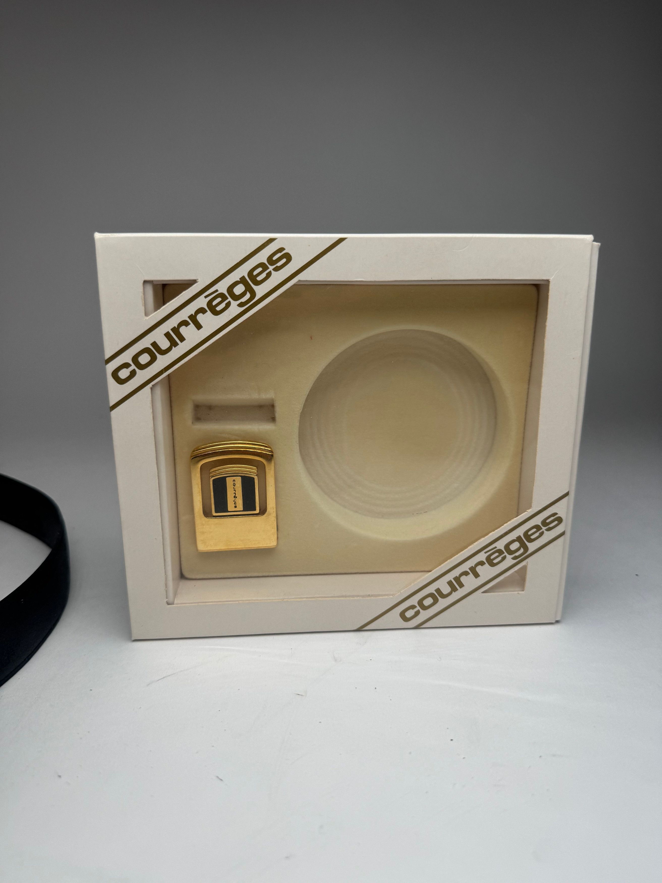 Courreges Vintage Leather Belt Set new Size ONE SIZE - 4 Thumbnail
