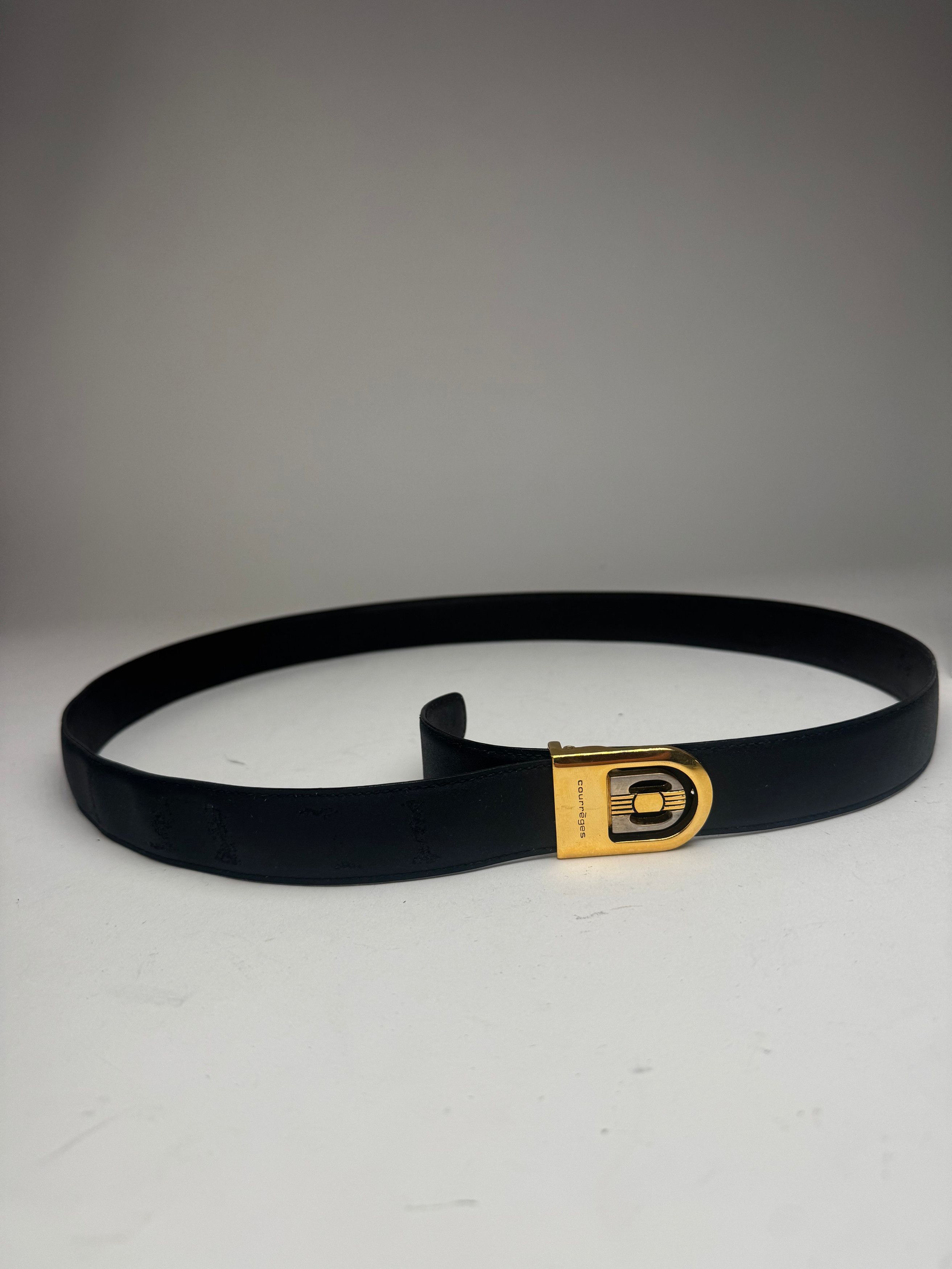Courreges Vintage Leather Belt Set new Size ONE SIZE - 12 Thumbnail