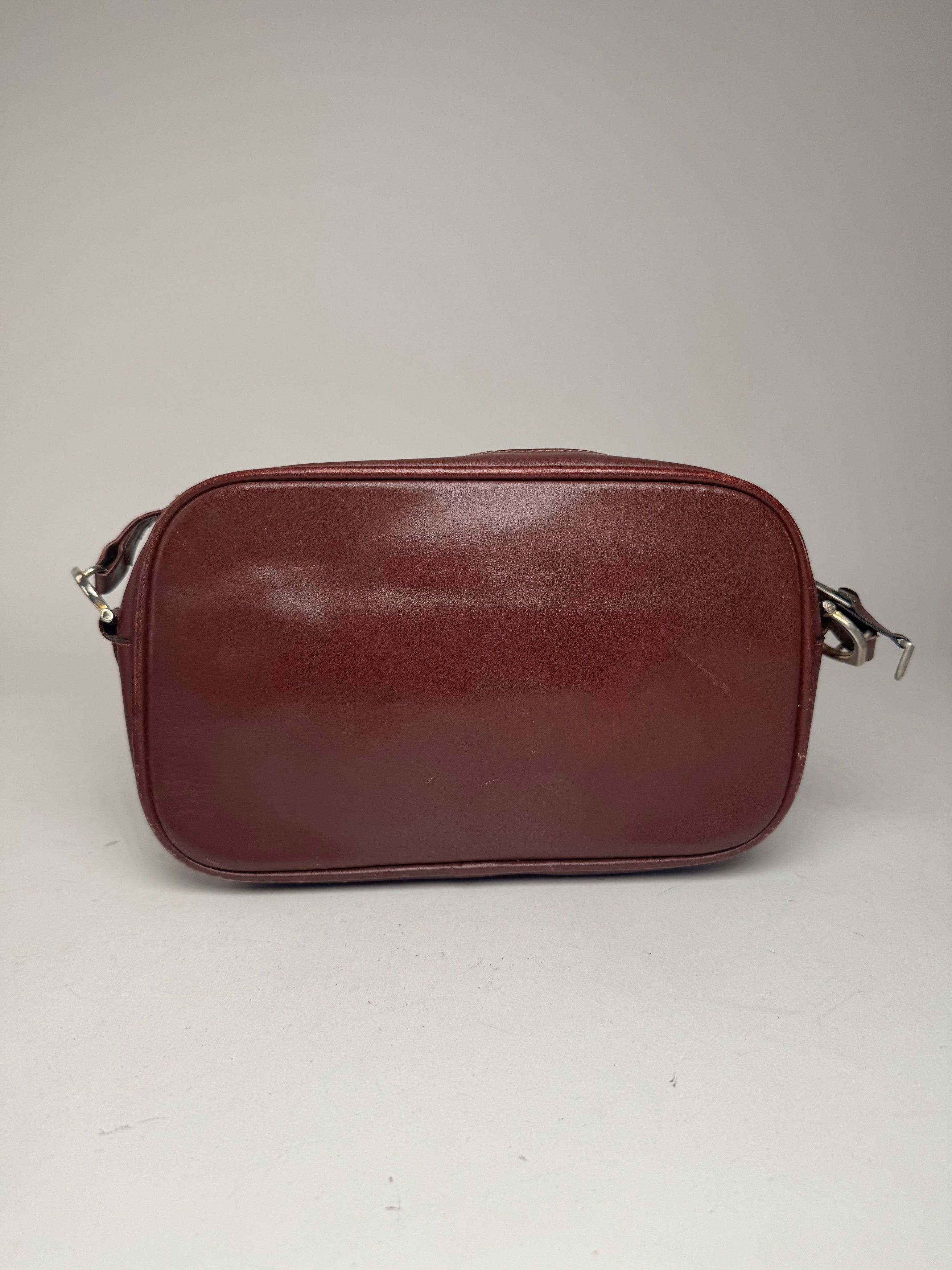 Other Vintage Cartier Leather Bag Burgundy Size ONE SIZE - 15 Thumbnail