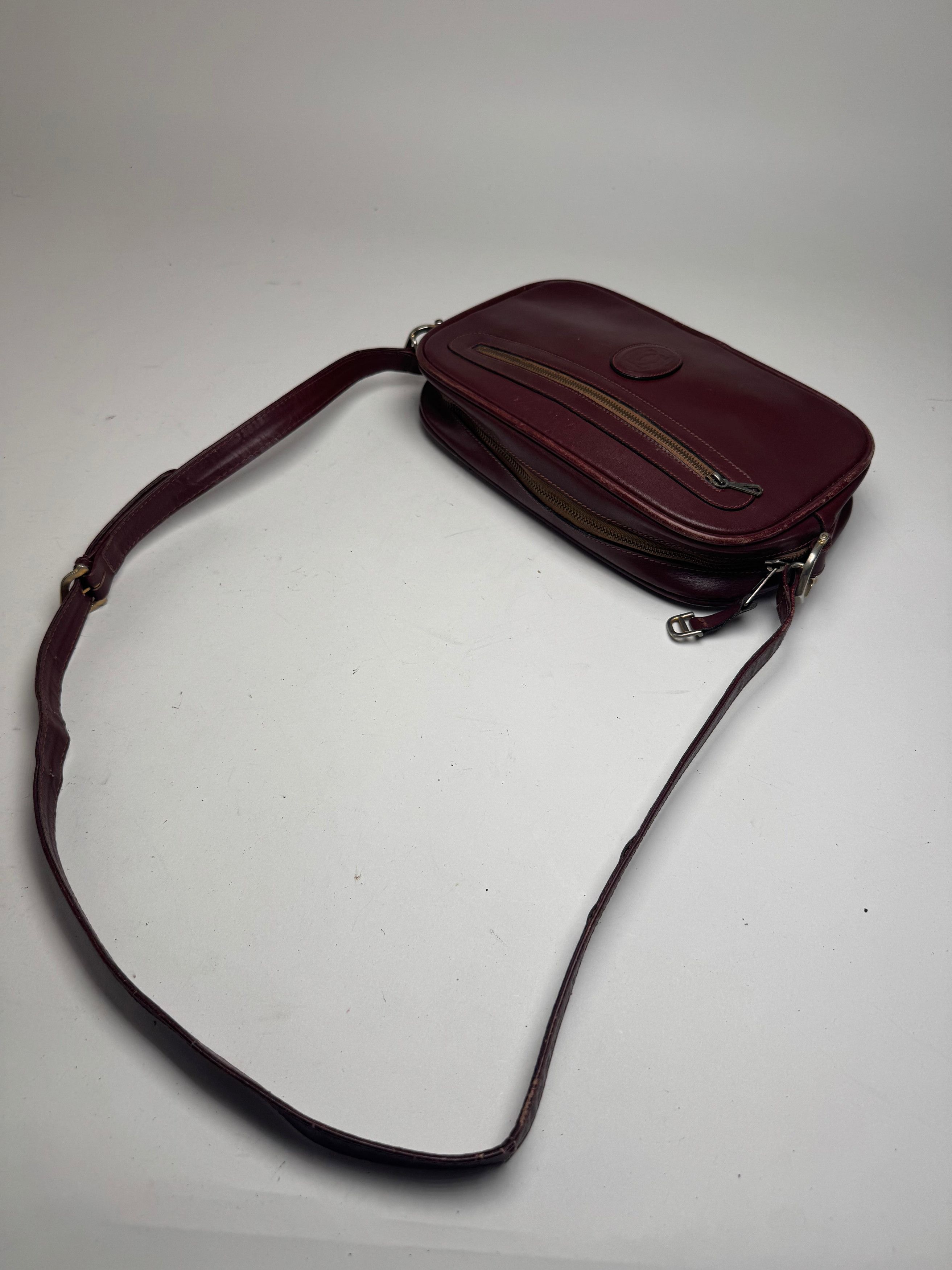 Other Vintage Cartier Leather Bag Burgundy Size ONE SIZE - 6 Thumbnail