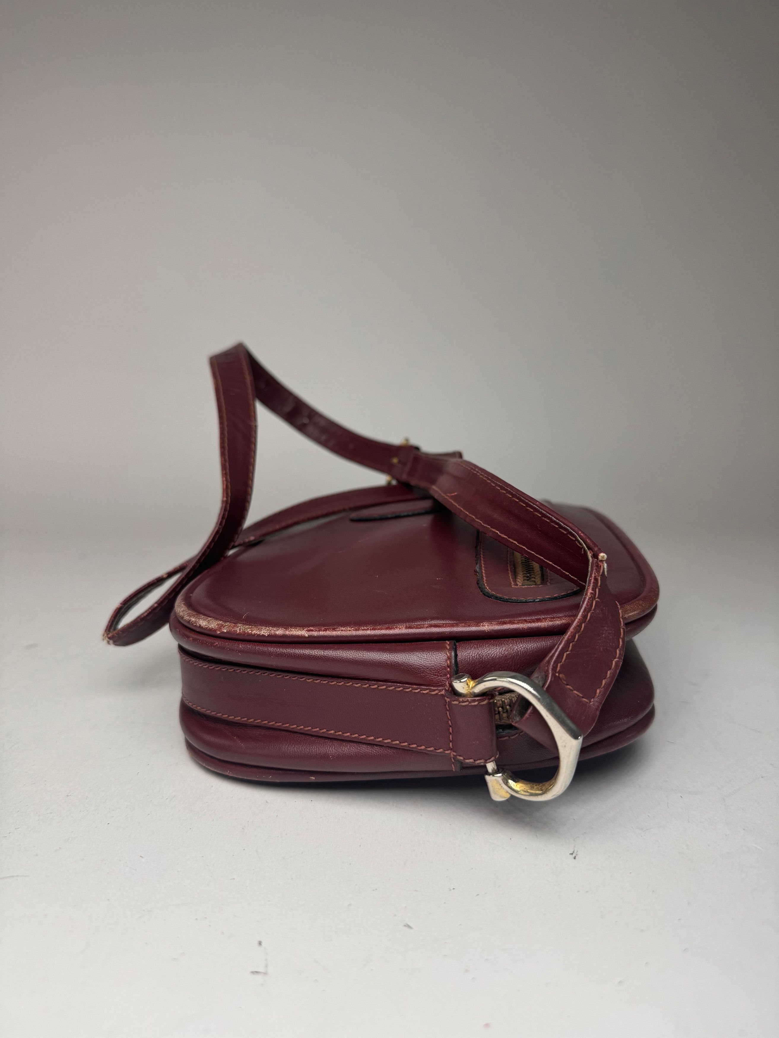 Other Vintage Cartier Leather Bag Burgundy Size ONE SIZE - 5 Thumbnail