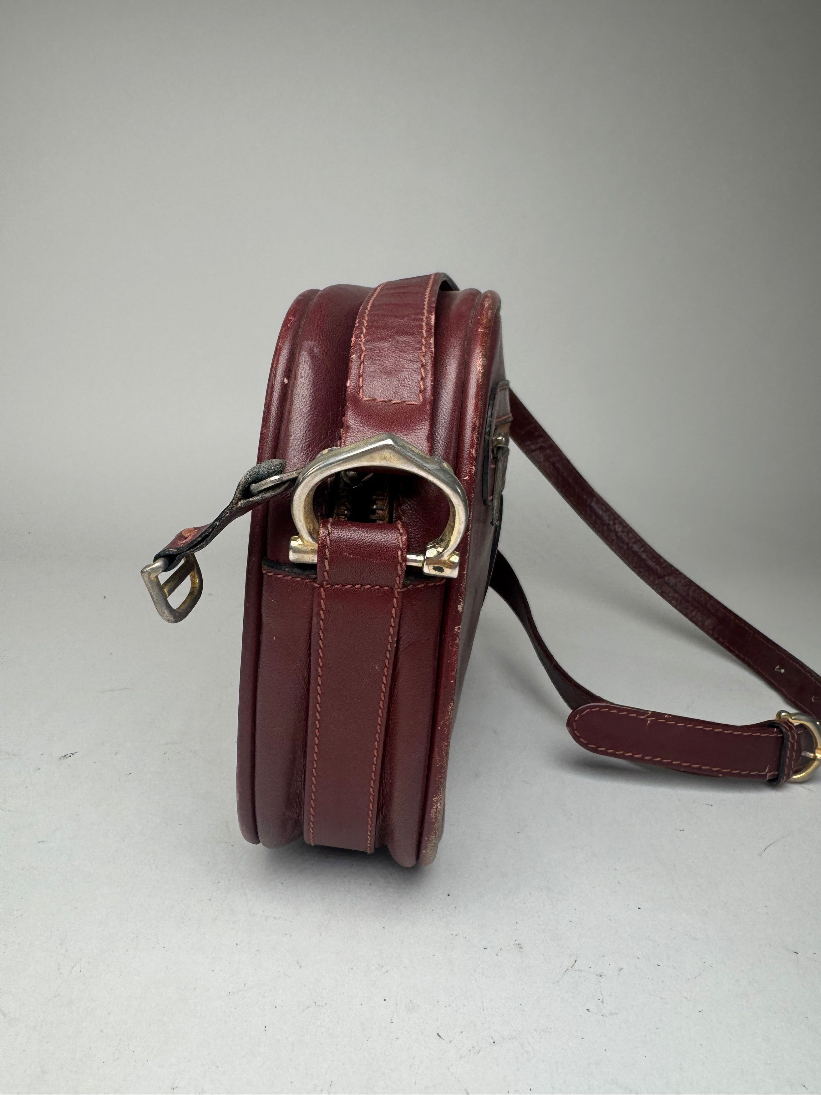 Other Vintage Cartier Leather Bag Burgundy Size ONE SIZE - 4 Thumbnail