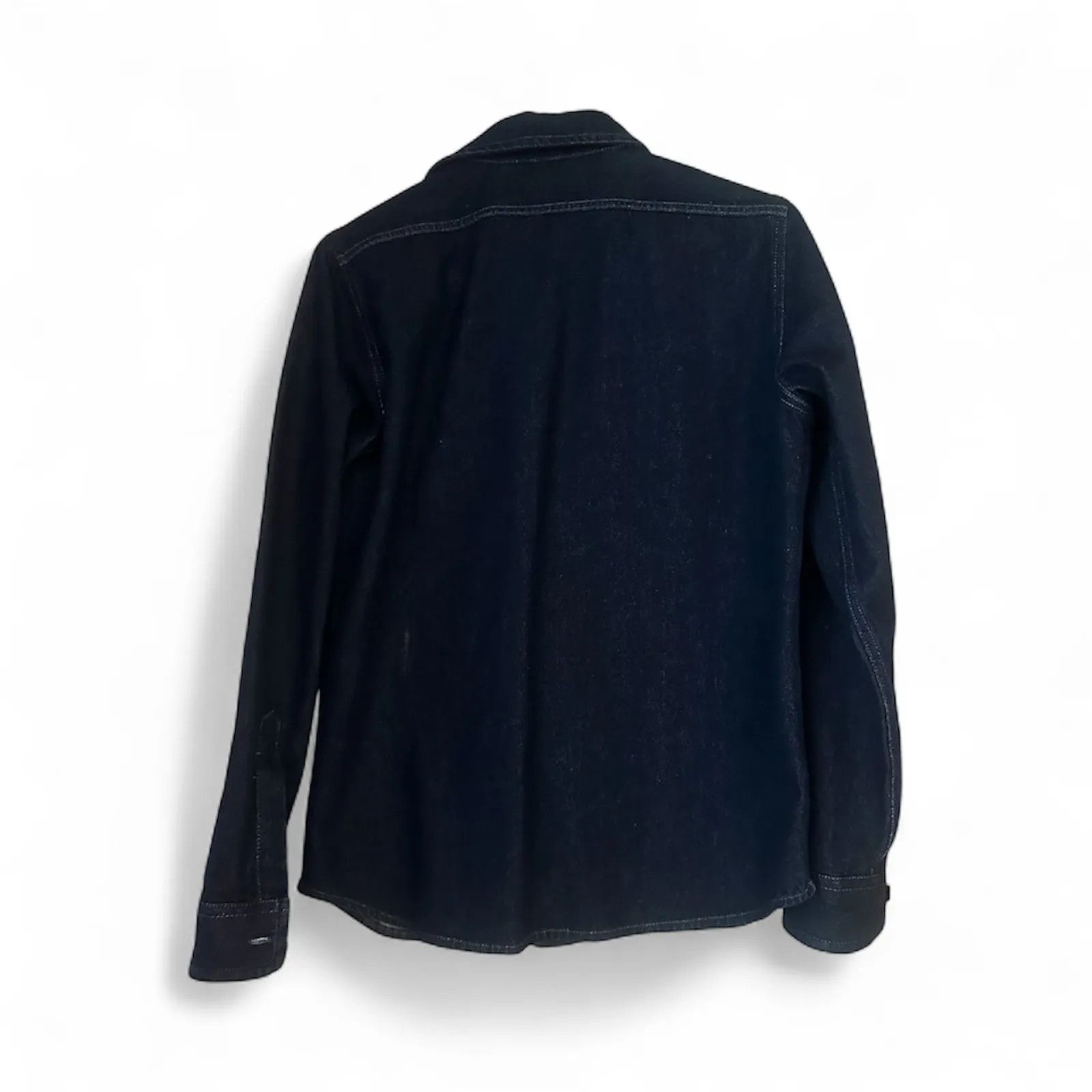 Aspesi Aspesi Denim Shirt / Overshirt / Utility Shirt Shirt Size US S / EU 44-46 / 1 - 2 Thumbnail