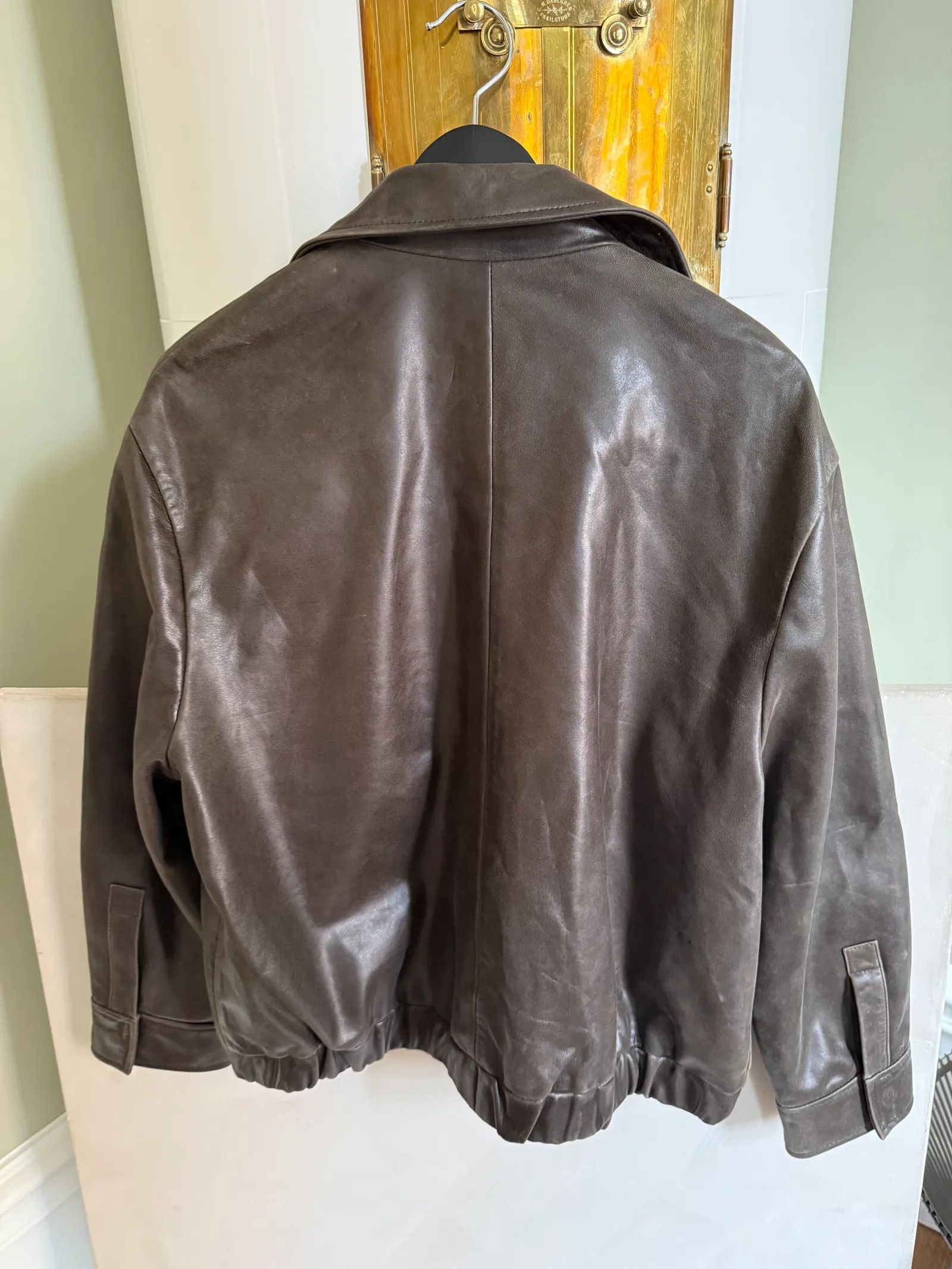 Zara Zara Leather Jacket Size M / US 6-8 / IT 42-44 - 2 Thumbnail