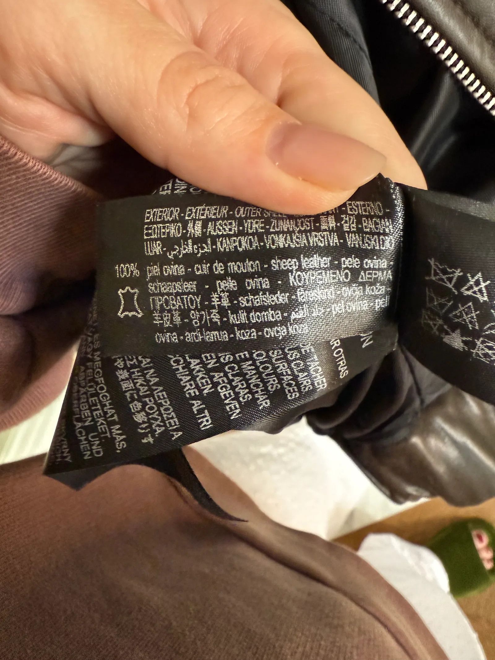 Zara Zara Leather Jacket Size M / US 6-8 / IT 42-44 - 3 Thumbnail