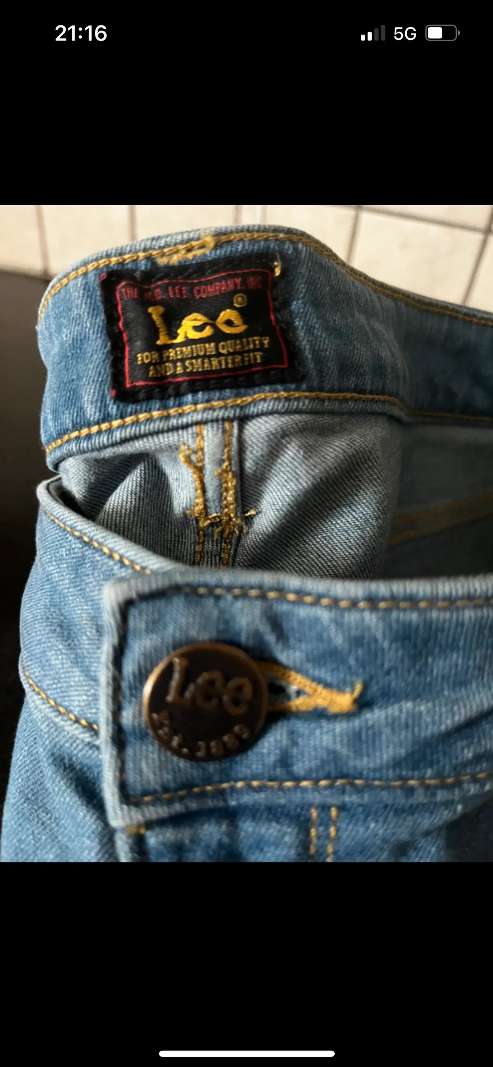 Lee Lee Jeans Size 29" - 4 Thumbnail