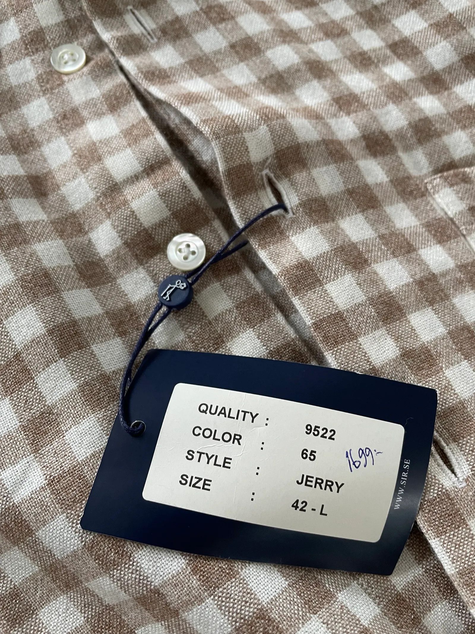 SIR. Sir Shirt Size US L / EU 52-54 / 3 - 3 Thumbnail