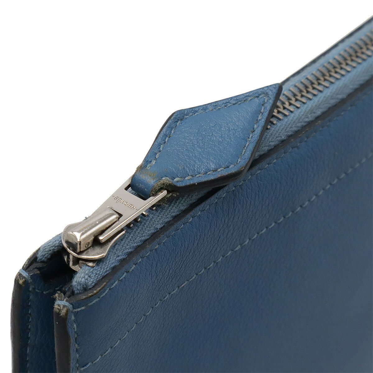 Hermes Hermes Hermes Evercolor Leather Clutch Bag Leather Clutch Bag Stamp D (2019) DUTY FREE for USA Size ONE SIZE - 5 Thumbnail