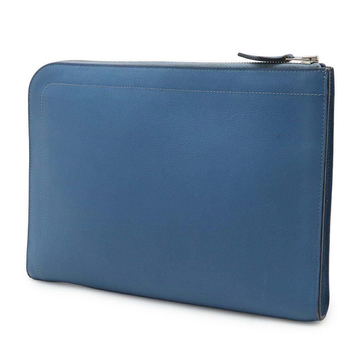 Hermes Hermes Hermes Evercolor Leather Clutch Bag Leather Clutch Bag Stamp D (2019) DUTY FREE for USA Size ONE SIZE - 2 Thumbnail