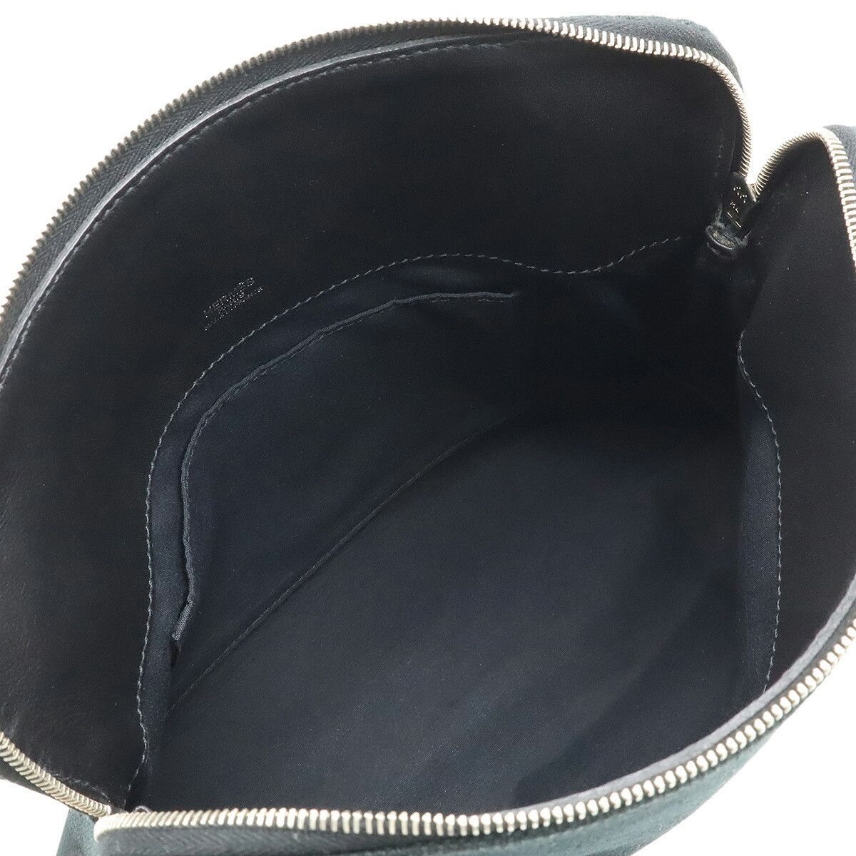 Hermes Hermes Hermes Evelyne Canvas Leather Pouch Canvas Vanity Bag Stamp J (2006) DUTY FREE for USA Size ONE SIZE - 5 Thumbnail