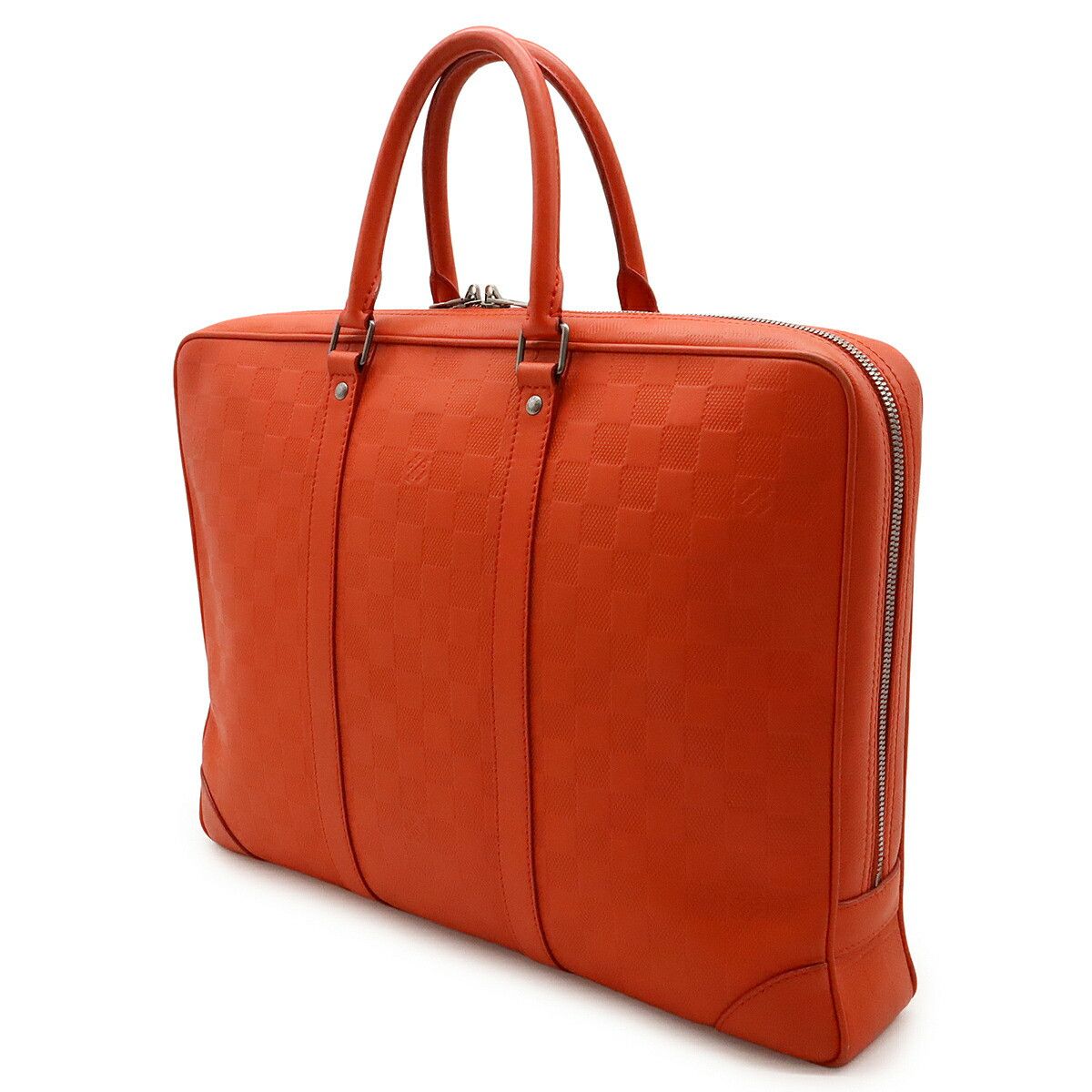 Louis Vuitton Louis Vuitton Louis Vuitton PDV Damier Infini Briefcase Leather Business Bag N41143 DUTY FREE for USA Size ONE SIZE - 2 Thumbnail