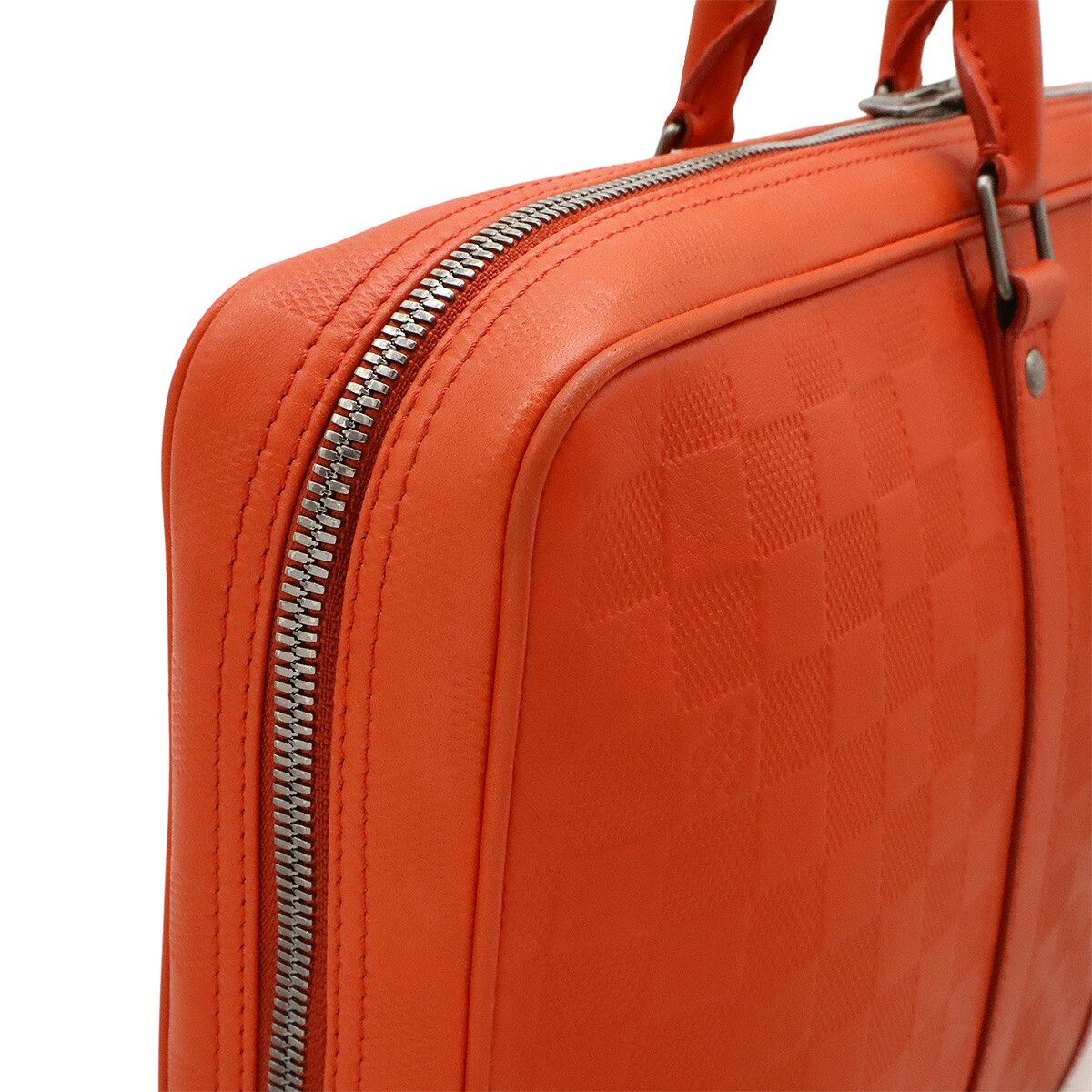 Louis Vuitton Louis Vuitton Louis Vuitton PDV Damier Infini Briefcase Leather Business Bag N41143 DUTY FREE for USA Size ONE SIZE - 7 Thumbnail