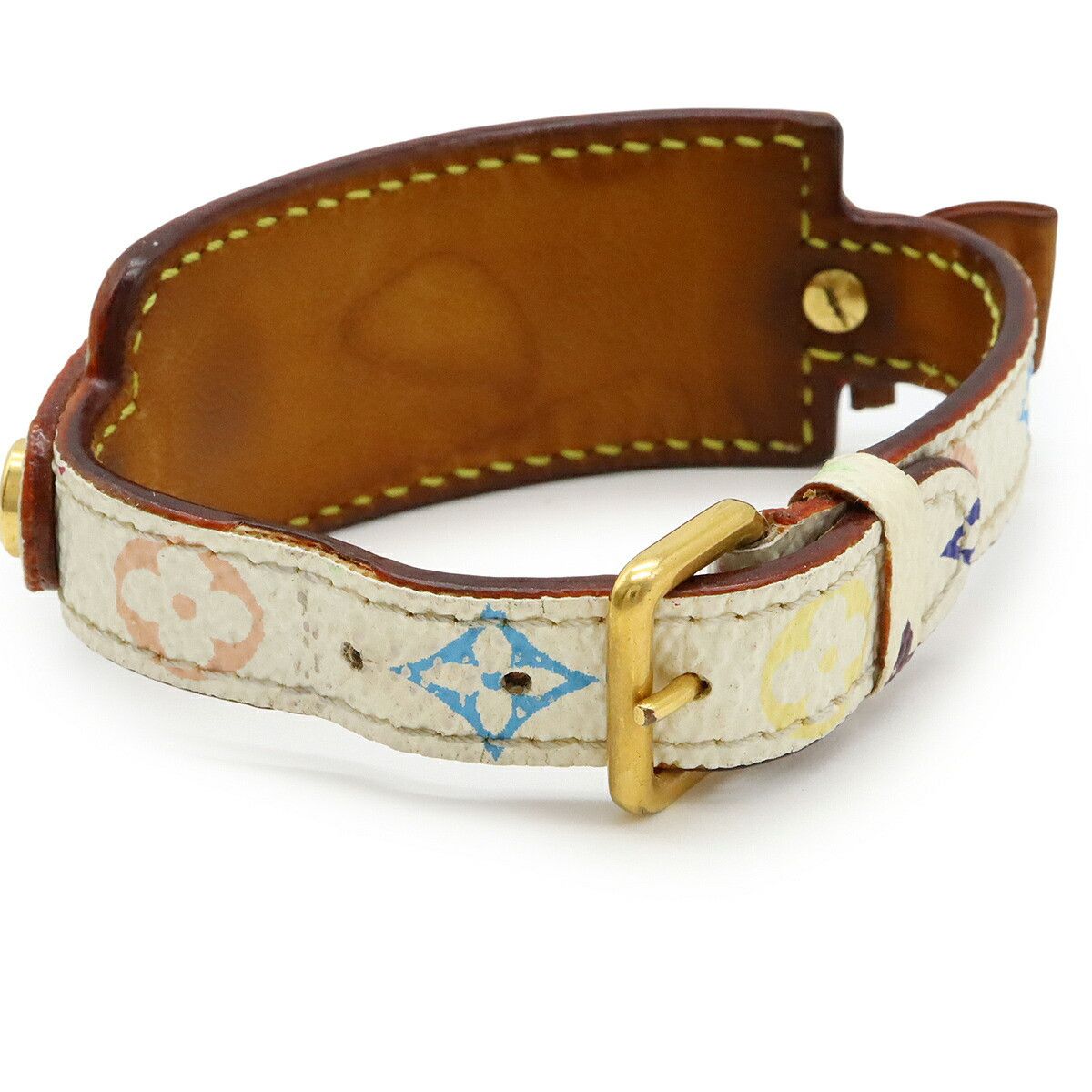 Louis Vuitton Louis Vuitton Louis Vuitton Monogram Multicolore Bracelet Canvas Bracelet M92594 DUTY FREE for USA Size ONE SIZE - 5 Thumbnail