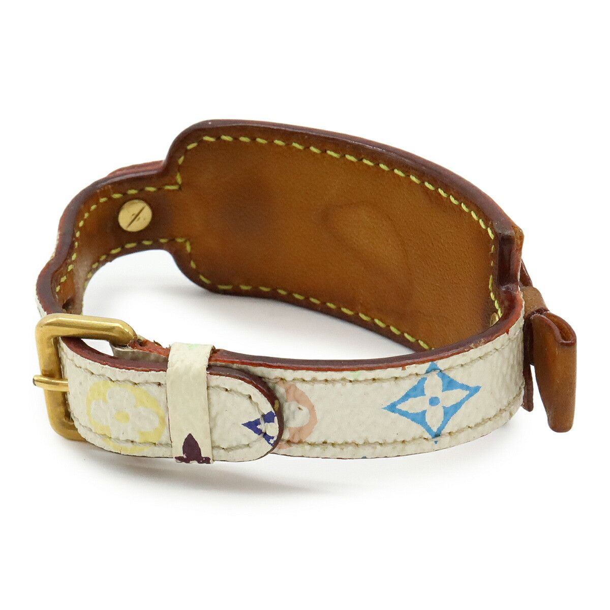Louis Vuitton Louis Vuitton Louis Vuitton Monogram Multicolore Bracelet Canvas Bracelet M92594 DUTY FREE for USA Size ONE SIZE - 2 Thumbnail