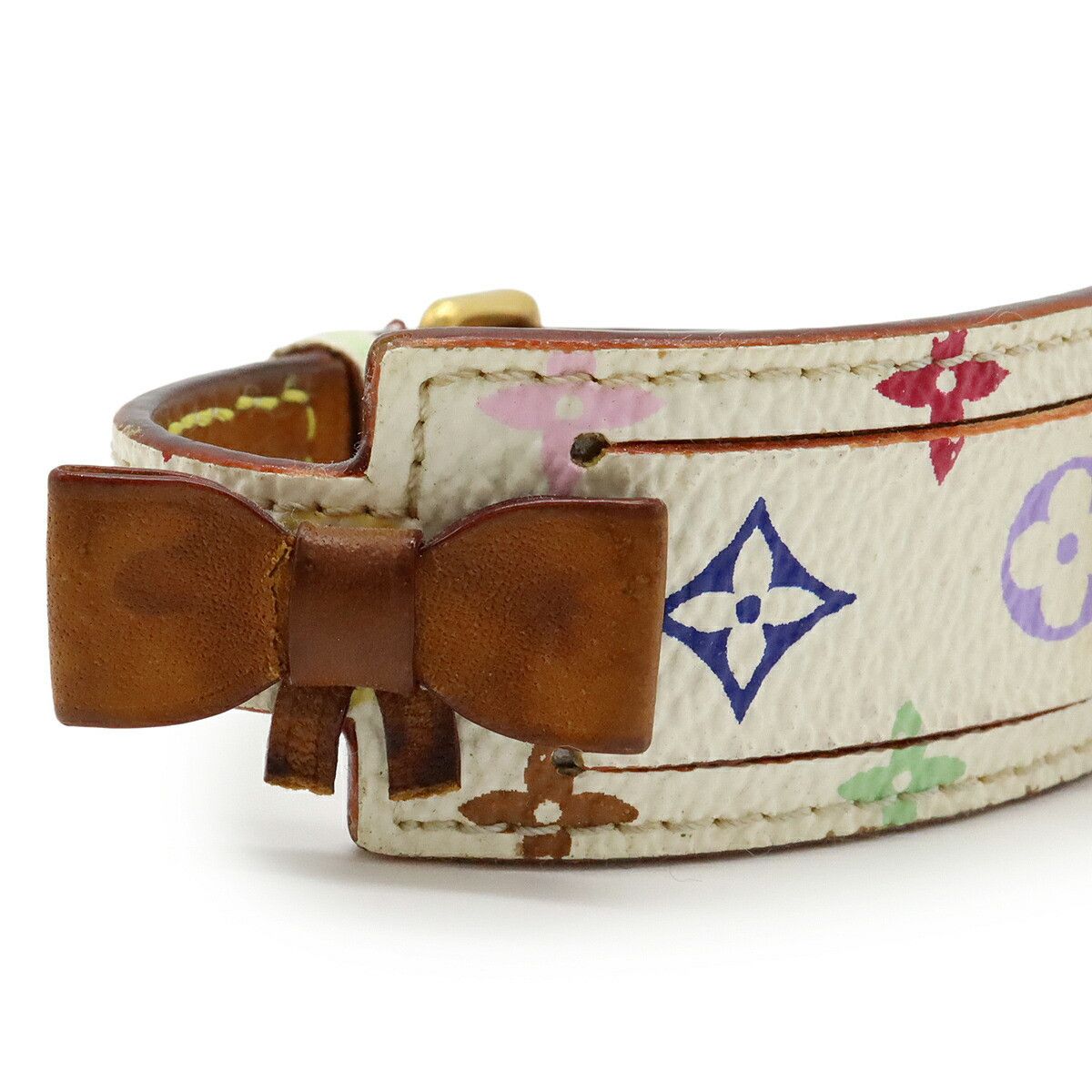 Louis Vuitton Louis Vuitton Louis Vuitton Monogram Multicolore Bracelet Canvas Bracelet M92594 DUTY FREE for USA Size ONE SIZE - 3 Thumbnail