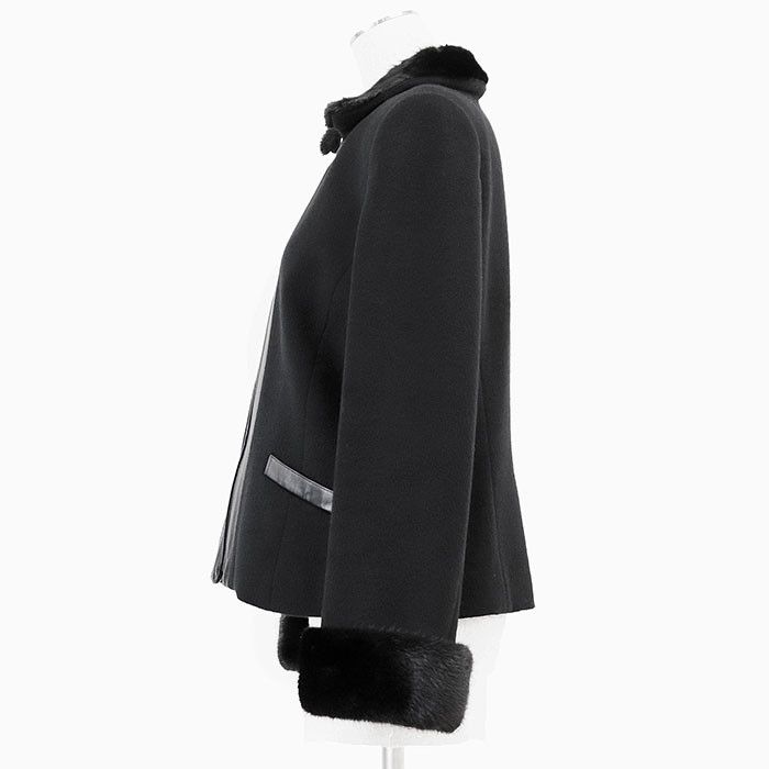 Other Other LEONARD FASHION PARIS Cashmere Leather Jacket Leather Outerwear DUTY FREE for USA Size ONE SIZE - 12 Thumbnail