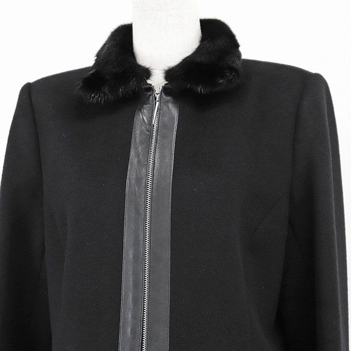 Other Other LEONARD FASHION PARIS Cashmere Leather Jacket Leather Outerwear DUTY FREE for USA Size ONE SIZE - 2 Thumbnail