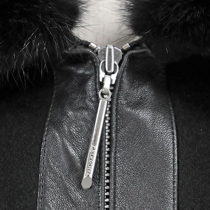 Other Other LEONARD FASHION PARIS Cashmere Leather Jacket Leather Outerwear DUTY FREE for USA Size ONE SIZE - 4 Thumbnail