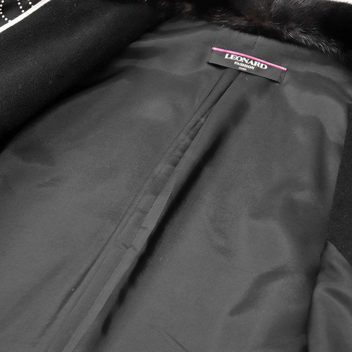 Other Other LEONARD FASHION PARIS Cashmere Leather Jacket Leather Outerwear DUTY FREE for USA Size ONE SIZE - 15 Thumbnail