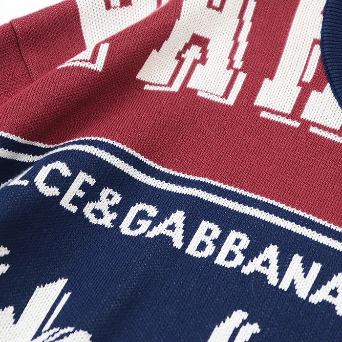 Dolce & Gabbana Dolce & Gabbana Dolce & Gabbana Eden’s Garden PARADISE Cotton Sweater Cotton Tops GXJ86T JACQ2 DUTY FREE for USA Size ONE SIZE - 13 Thumbnail