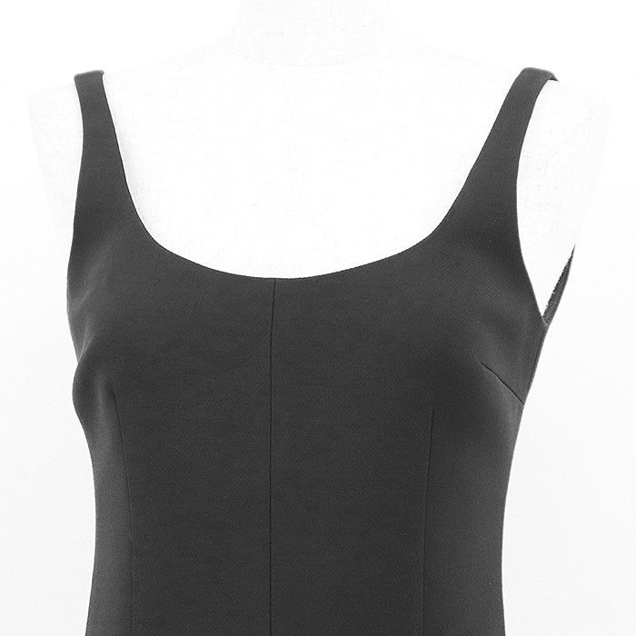 Prada Prada Prada Wool Silk Dress Leather Dresses DUTY FREE for USA Size ONE SIZE - 2 Thumbnail