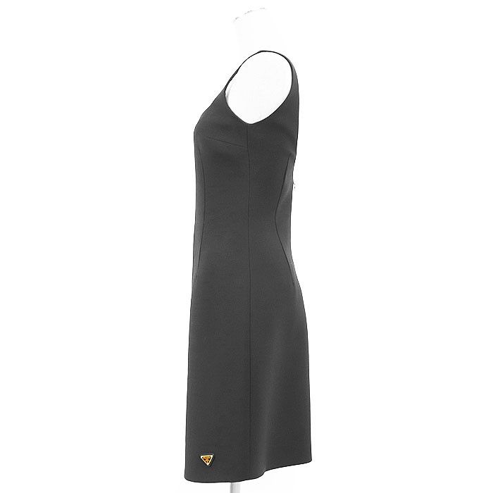 Prada Prada Prada Wool Silk Dress Leather Dresses DUTY FREE for USA Size ONE SIZE - 14 Thumbnail