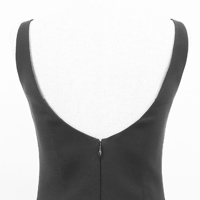 Prada Prada Prada Wool Silk Dress Leather Dresses DUTY FREE for USA Size ONE SIZE - 5 Thumbnail