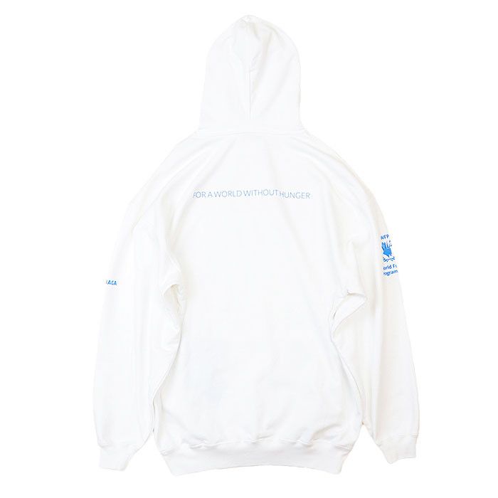 Balenciaga Balenciaga Balenciaga World Food Programme Cotton Hoodie Cotton Sweatshirts & Hoodies 578135 DUTY FREE for USA Size ONE SIZE - 6 Thumbnail