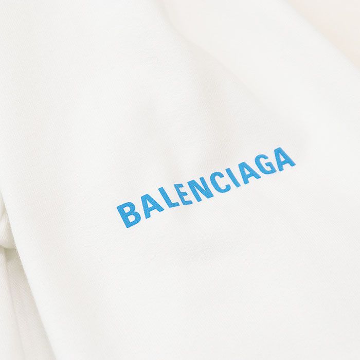 Balenciaga Balenciaga Balenciaga World Food Programme Cotton Hoodie Cotton Sweatshirts & Hoodies 578135 DUTY FREE for USA Size ONE SIZE - 4 Thumbnail