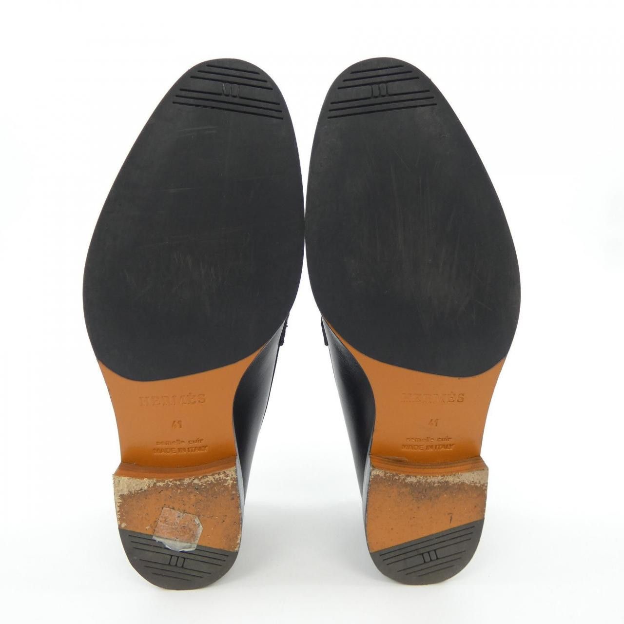 Hermes Hermes Hermes Calf Shoes Leather Shoes DUTY FREE for USA Size ONE SIZE - 4 Thumbnail