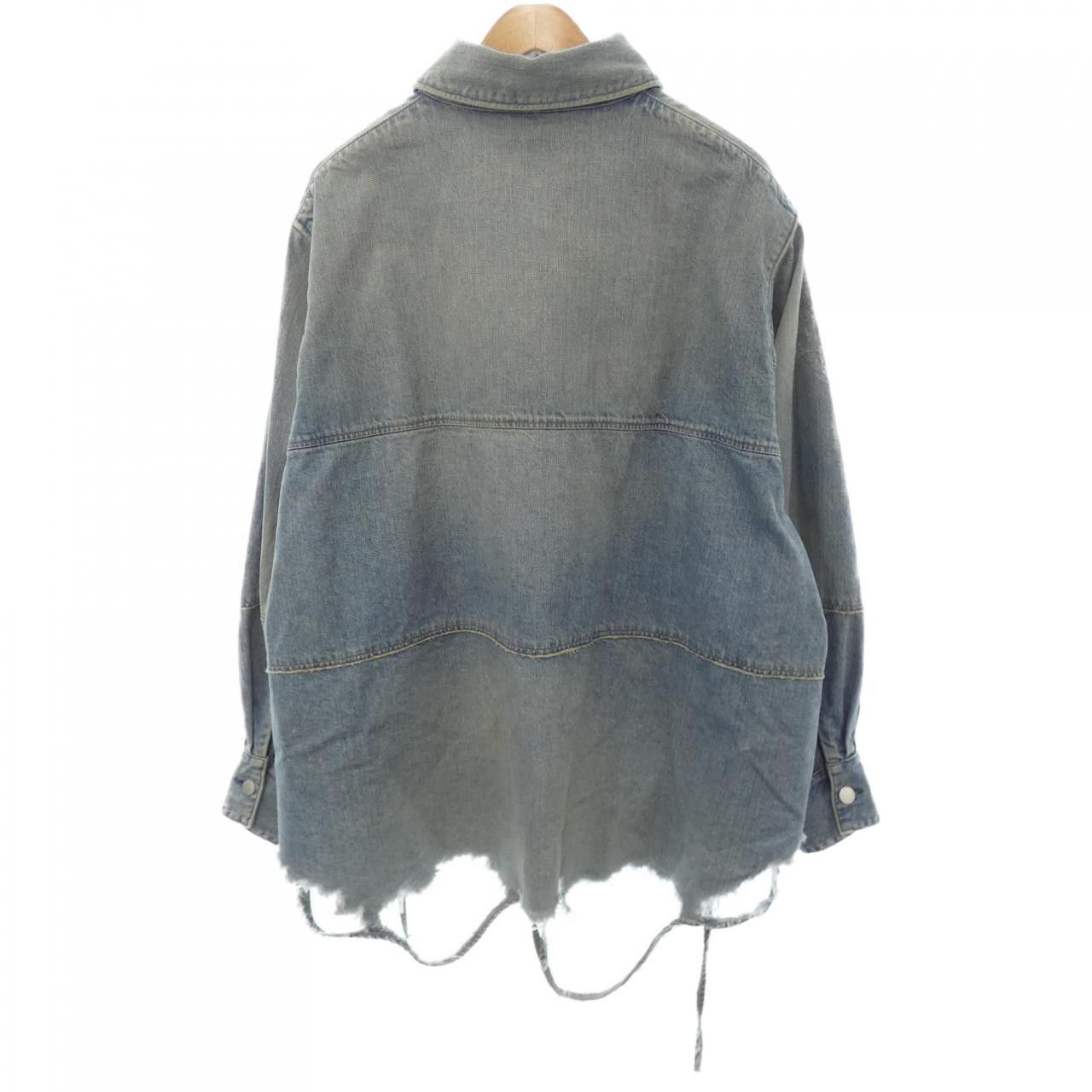 Other Other JieDa Denim Jacket Denim Outerwear DUTY FREE for USA Size ONE SIZE - 2 Thumbnail