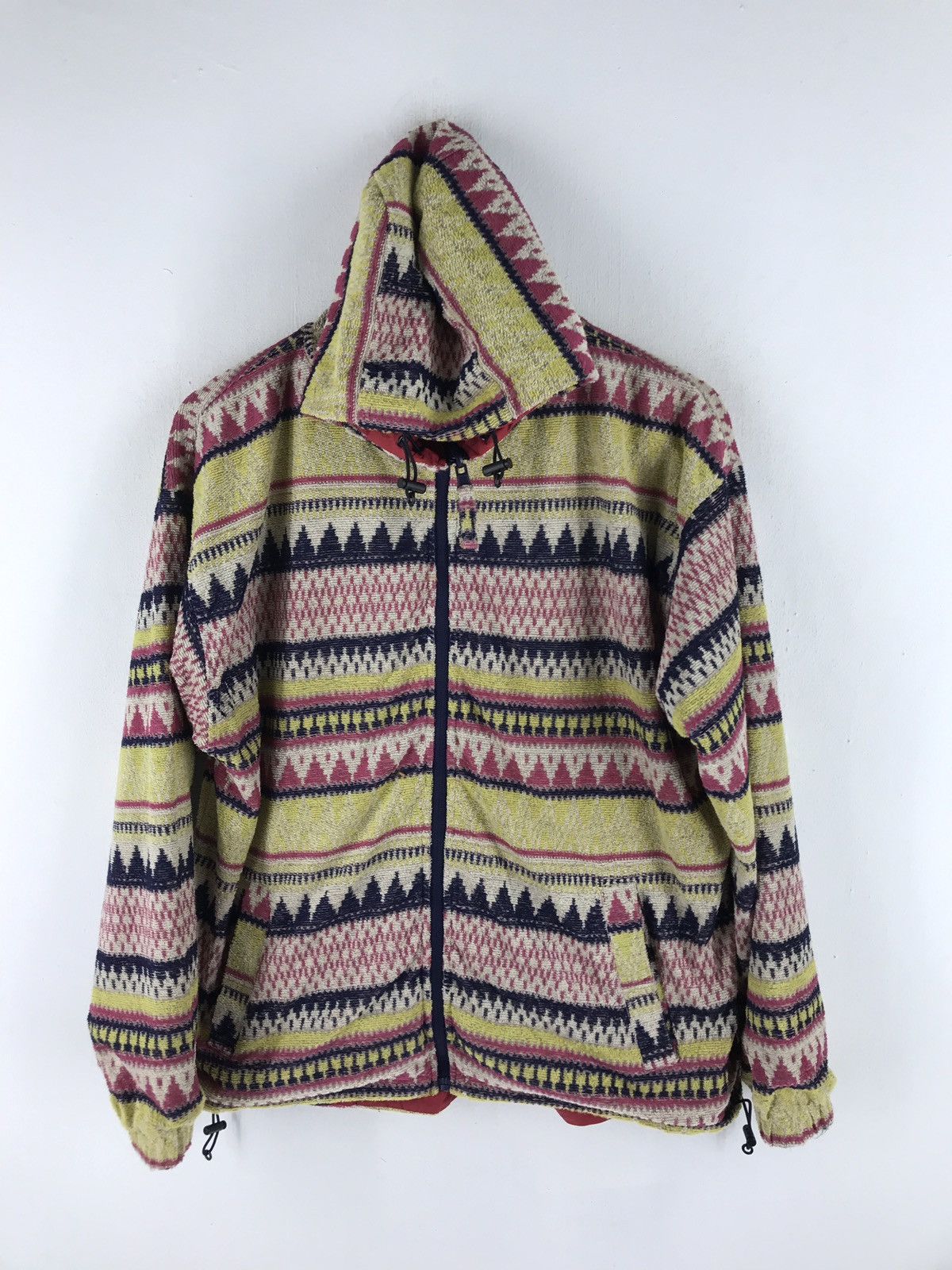 Japanese Brand Pwpl gimme reversible multi colour native navajo jacket JPN Size US M / EU 48-50 / 2 - 2 Thumbnail