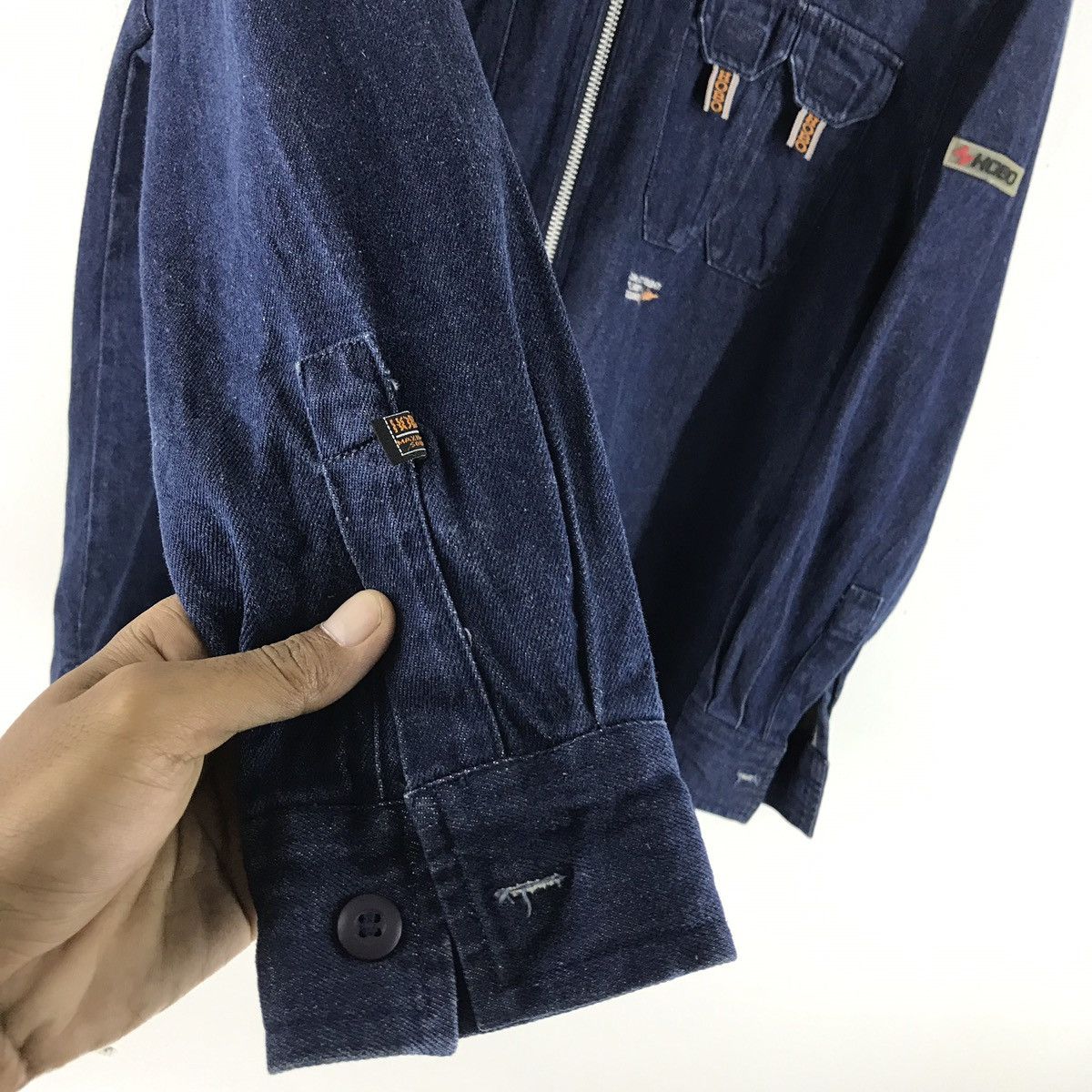 Hobo Hobo dehim zipper jacket Size US M / EU 48-50 / 2 - 6 Thumbnail