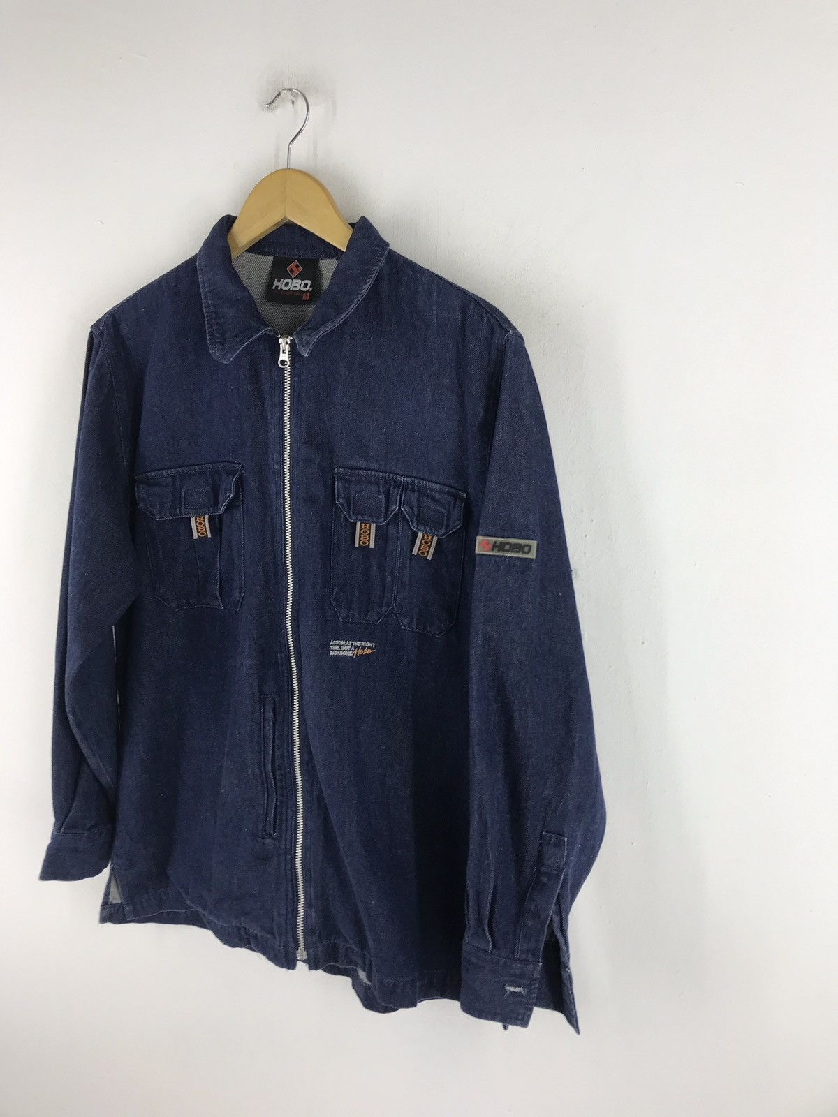 Hobo Hobo dehim zipper jacket Size US M / EU 48-50 / 2 - 2 Thumbnail